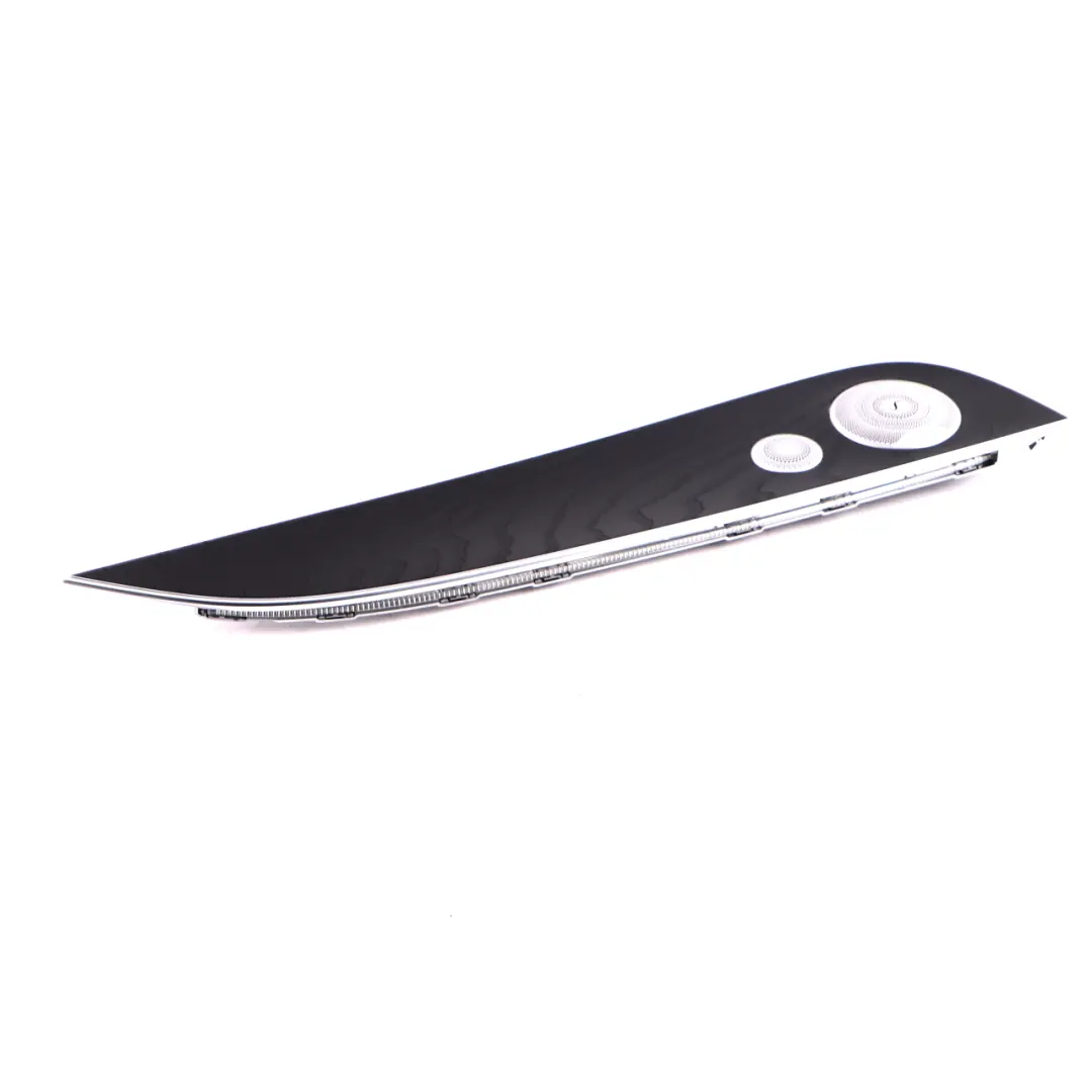 Mercedes W213 Door Panel Trim Rear Left N/S Black Wood Burmester - SKU A2137300303 - Part number A2137300303