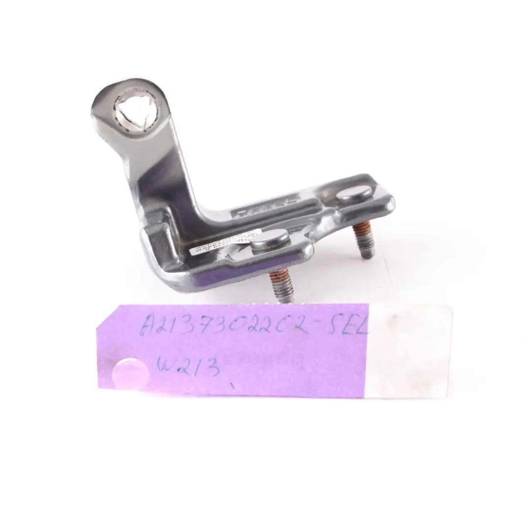Door Hinge Mercedes W213 S213 Rear Left N/S Bottom Selenite Grey 992 to with Part number A2137302102 Door Hinge Mercedes W213 S213 Rear Left N/S Bottom Selenite Grey 992 - SKU A2137302102-SEL - Part number A2137302102