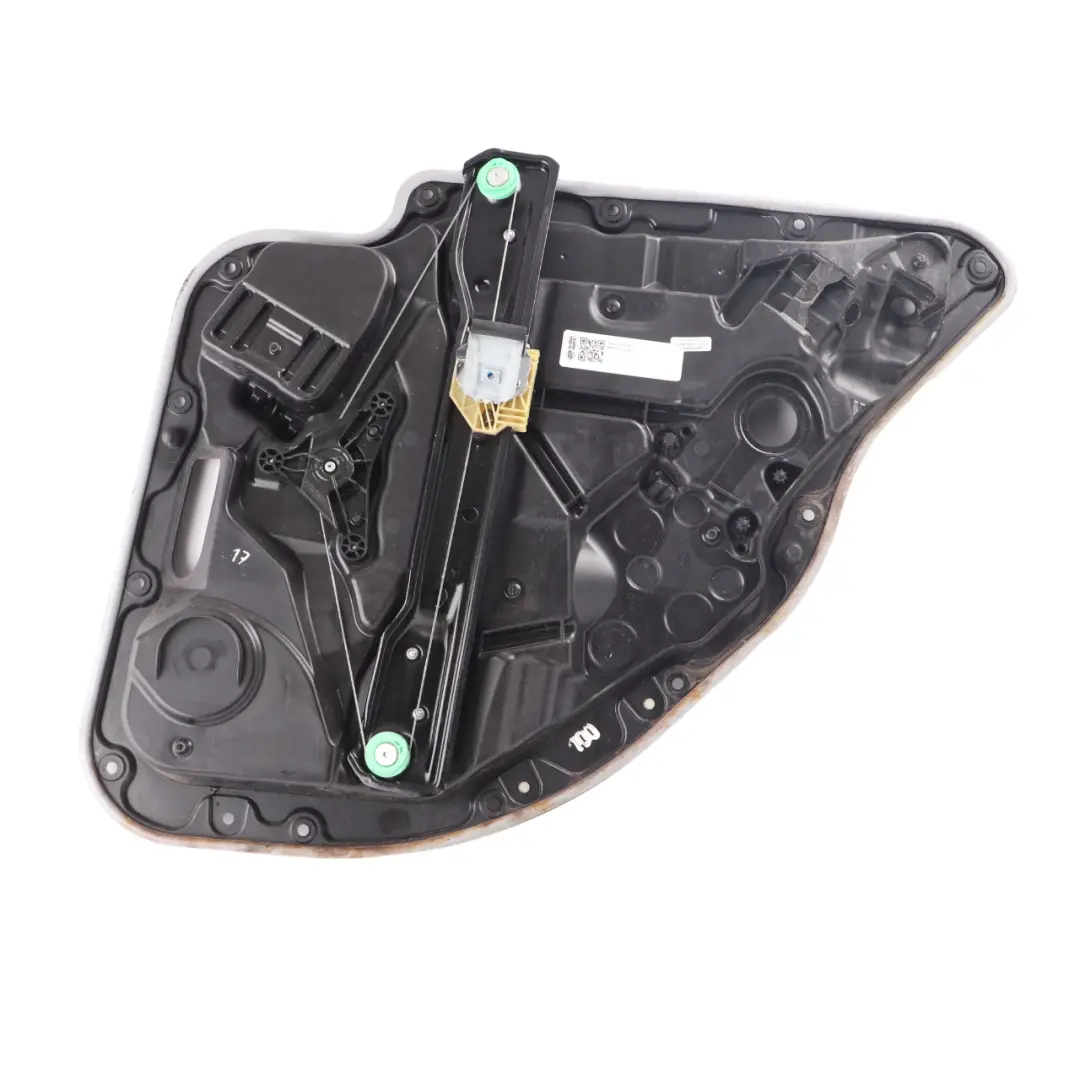 Mercedes W213 lève vitre moteur régulateur arrière gauche cadre - SKU A2137306705-1 - Numéro de pièce A2137306705