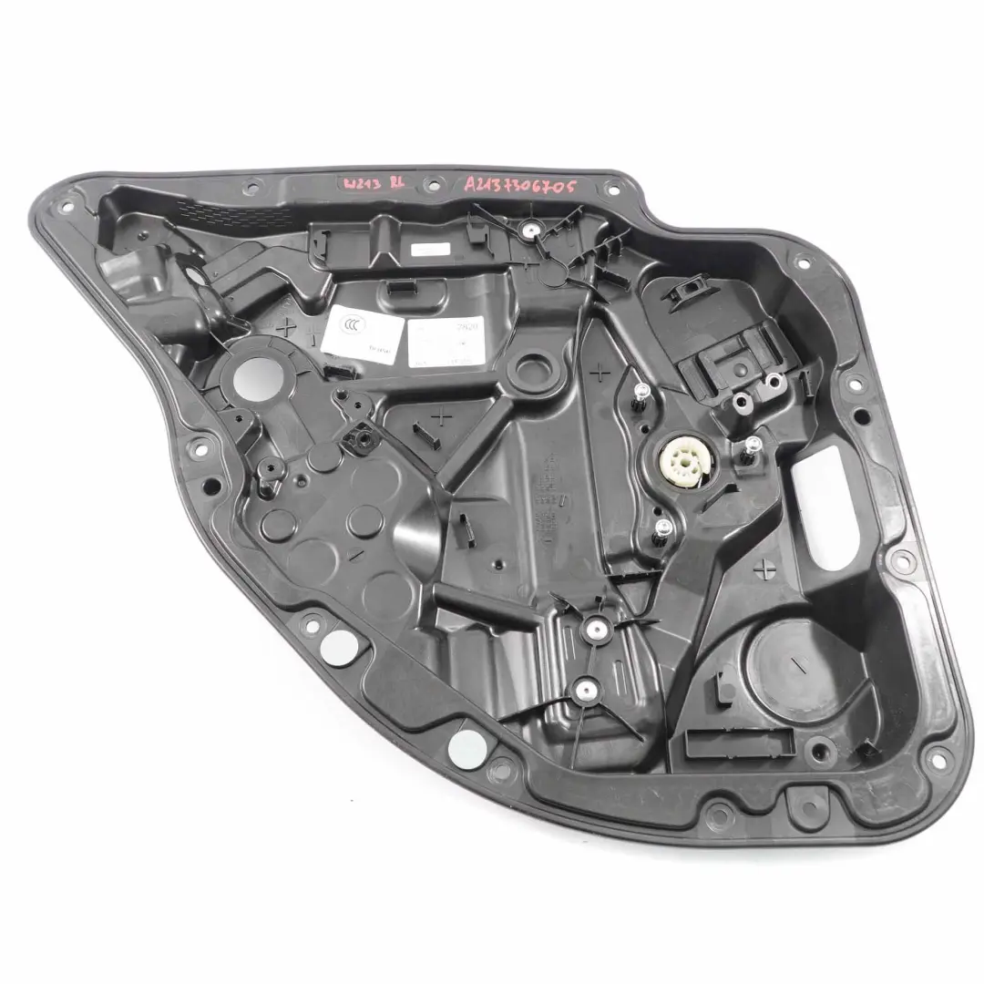 Mercedes W213 Fensterheber Regulator hinten links Panel Rahmen - SKU A2137306705 - Teilenummer A2137306705