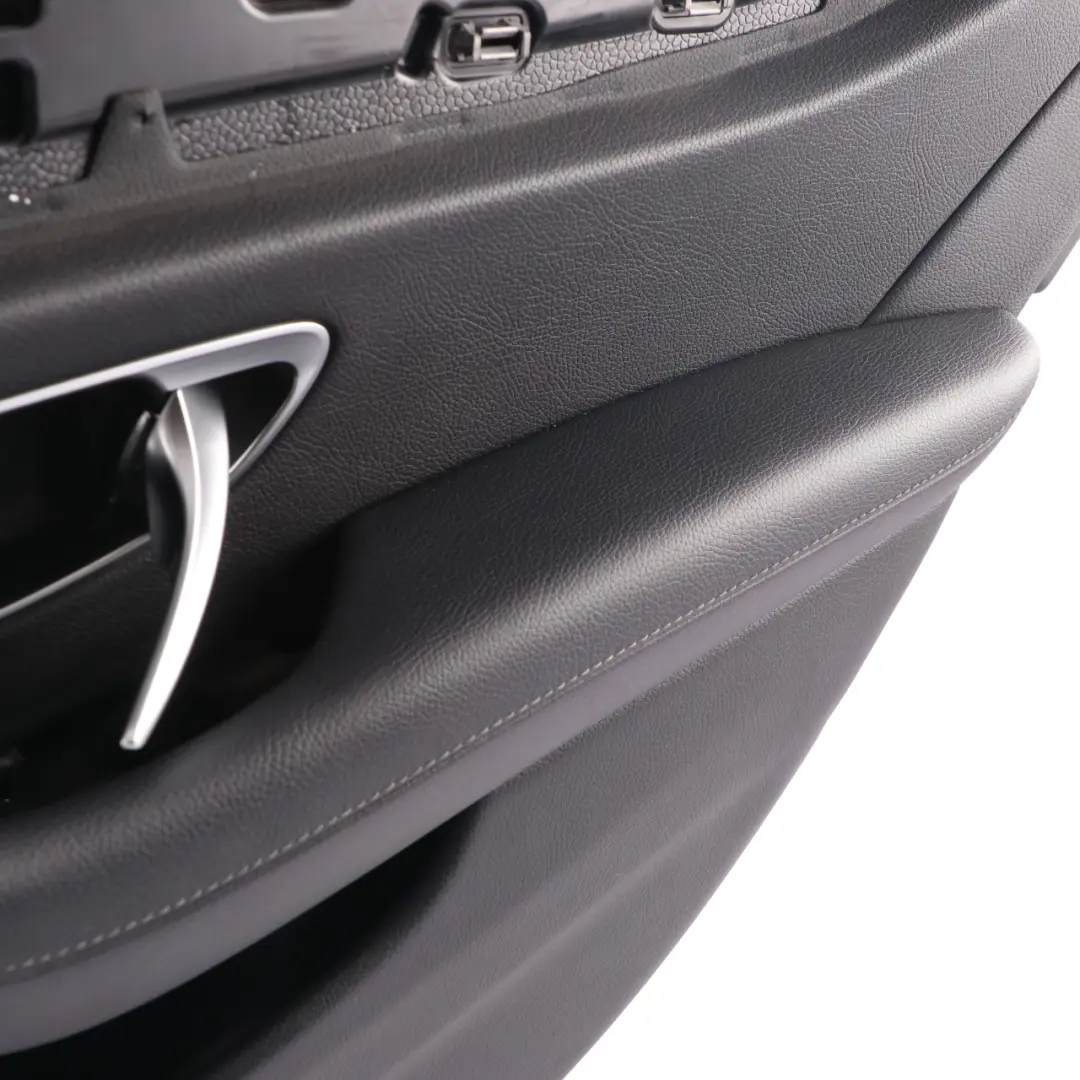 Door Card Cover Rear Right O/S Trim Panel Black Leather to Mercedes W213 with Part number A2137307205 Mercedes W213 Door Card Cover Rear Right O/S Trim Panel Black Leather - SKU A2137307205 - Part number A2137307205