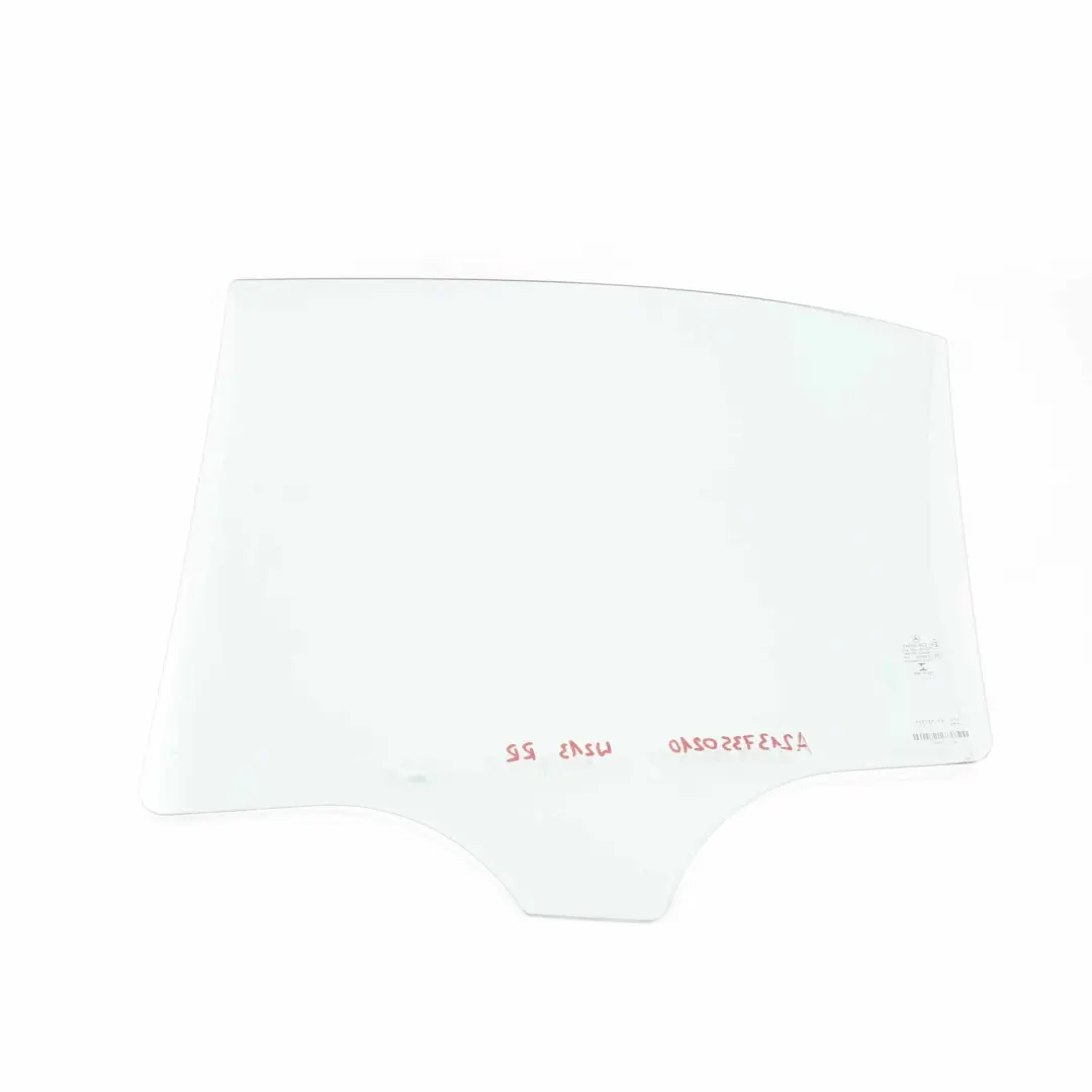 Cristal Puerta Trasera Derecha Vidrio Verde AS2 para Mercedes W213 con número de pieza A2137350210 Mercedes W213 Cristal Puerta Trasera Derecha Vidrio Verde AS2 - SKU A2137350210 - Número de pieza A2137350210