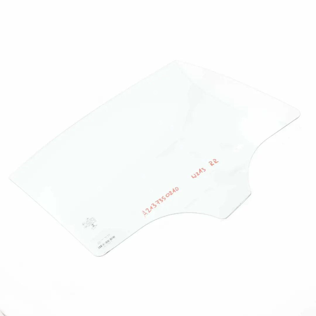 Mercedes W213 Window Glass Rear Door Right O/S Glazing Green AS2 - SKU A2137350210 - Part number A2137350210