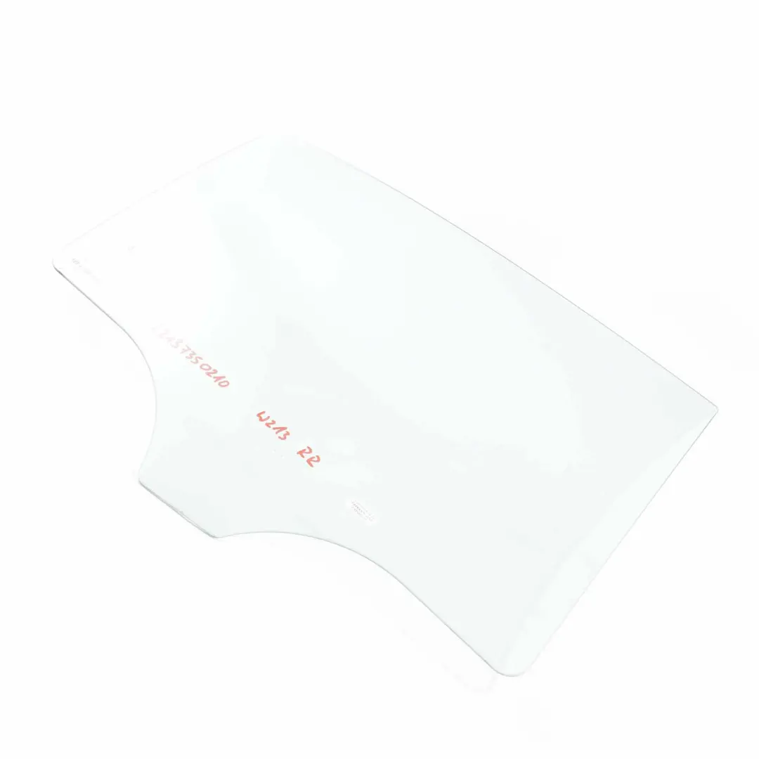 Cristal Puerta Trasera Derecha Vidrio Verde AS2 para Mercedes W213 con número de pieza A2137350210 Mercedes W213 Cristal Puerta Trasera Derecha Vidrio Verde AS2 - SKU A2137350210 - Número de pieza A2137350210