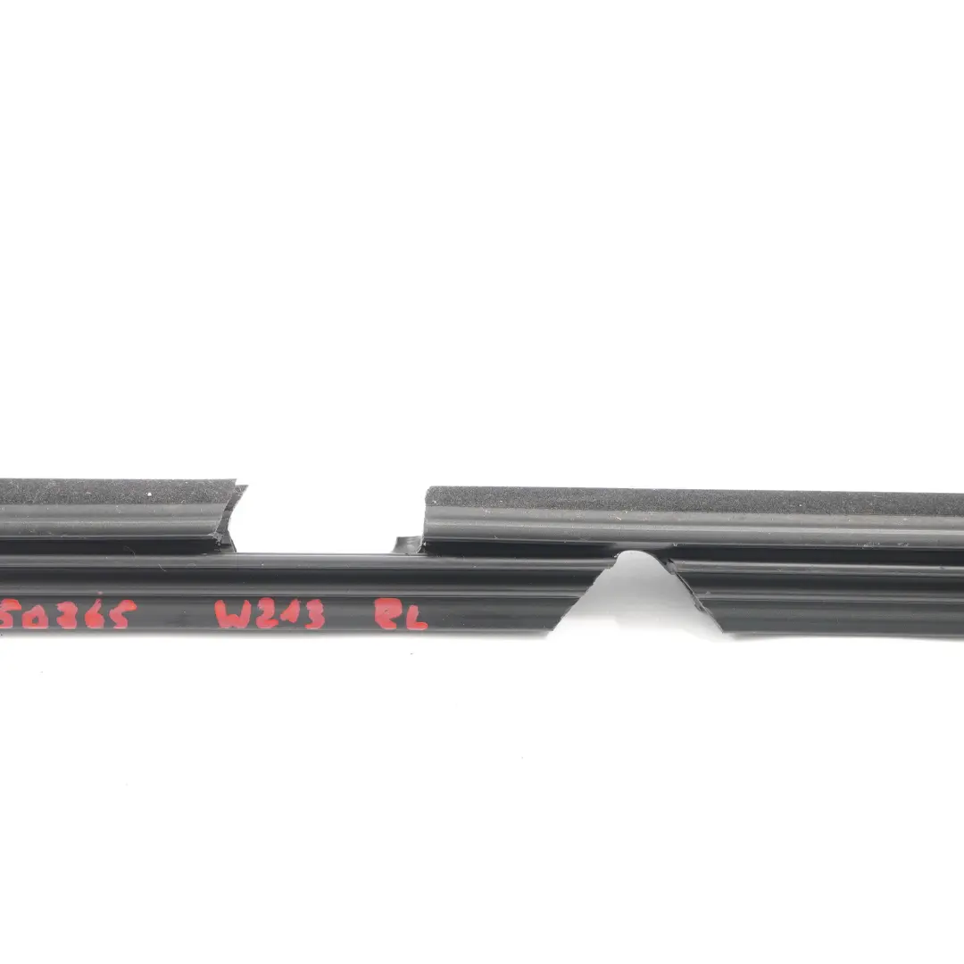 Mercedes W213 Window Seal Rear Left N/S Door Trim Strip Gasket - SKU A2137350765 - Part number A2137350765