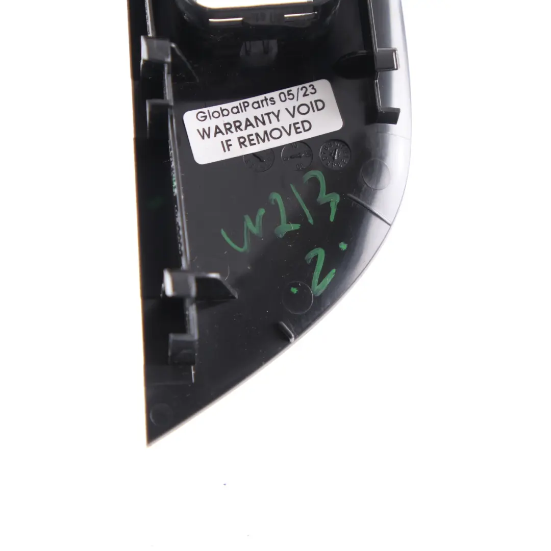 Door Card Switch Trim Cover Frame Rear Right O/S Black to Mercedes W213 with Part number A2137372000 Mercedes W213 Door Card Switch Trim Cover Frame Rear Right O/S Black - SKU A2137372000 - Part number A2137372000