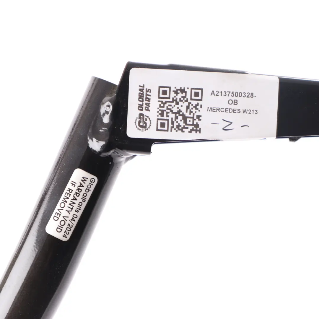 Mercedes W213 Heckklappenscharnier links Kofferraumdeckel Obsidian Schwarz - 197 - SKU A2137500328-OB - Teilenummer A2137500328