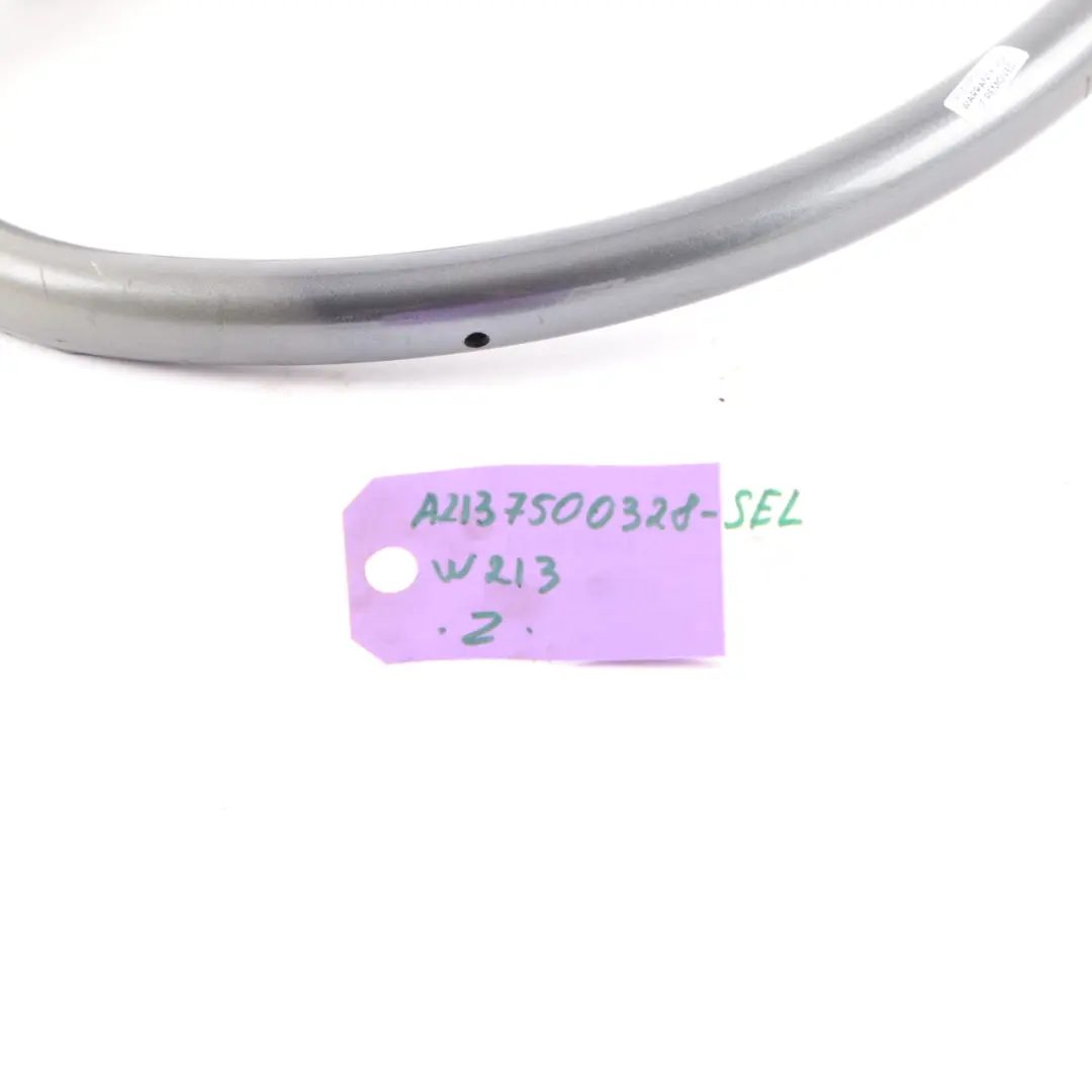 Mercedes W213 Tailgate Hinge Cover Left N/S Boot Trunk Lid Selenite Grey - 992 - SKU A2137500328-SEL - Part number A2137500328