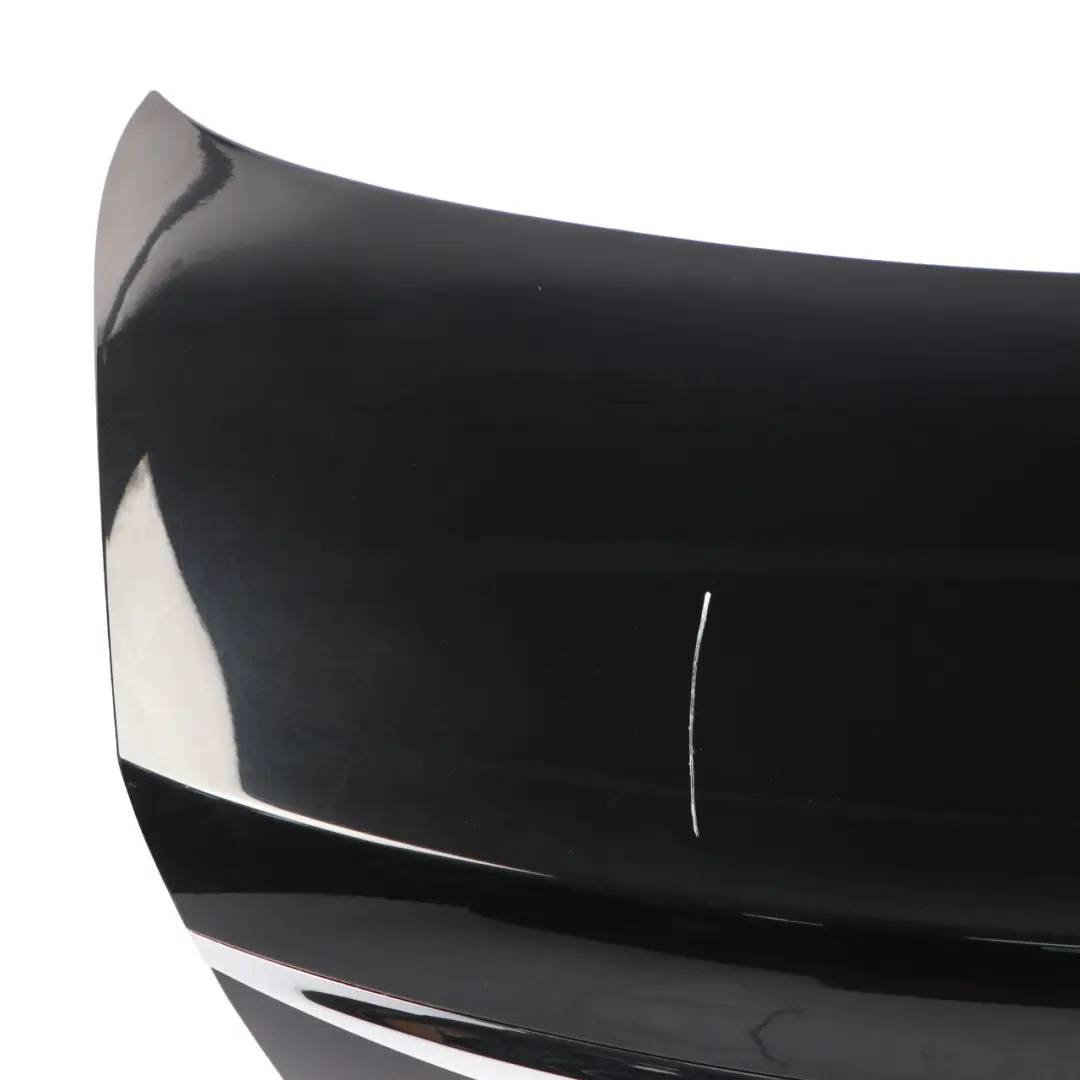 Mercedes W213 Boot Trunk Lid Tailgate Panel Obsidian Black Metallic - 197 - SKU A2137503400-OB - Part number A2137503400