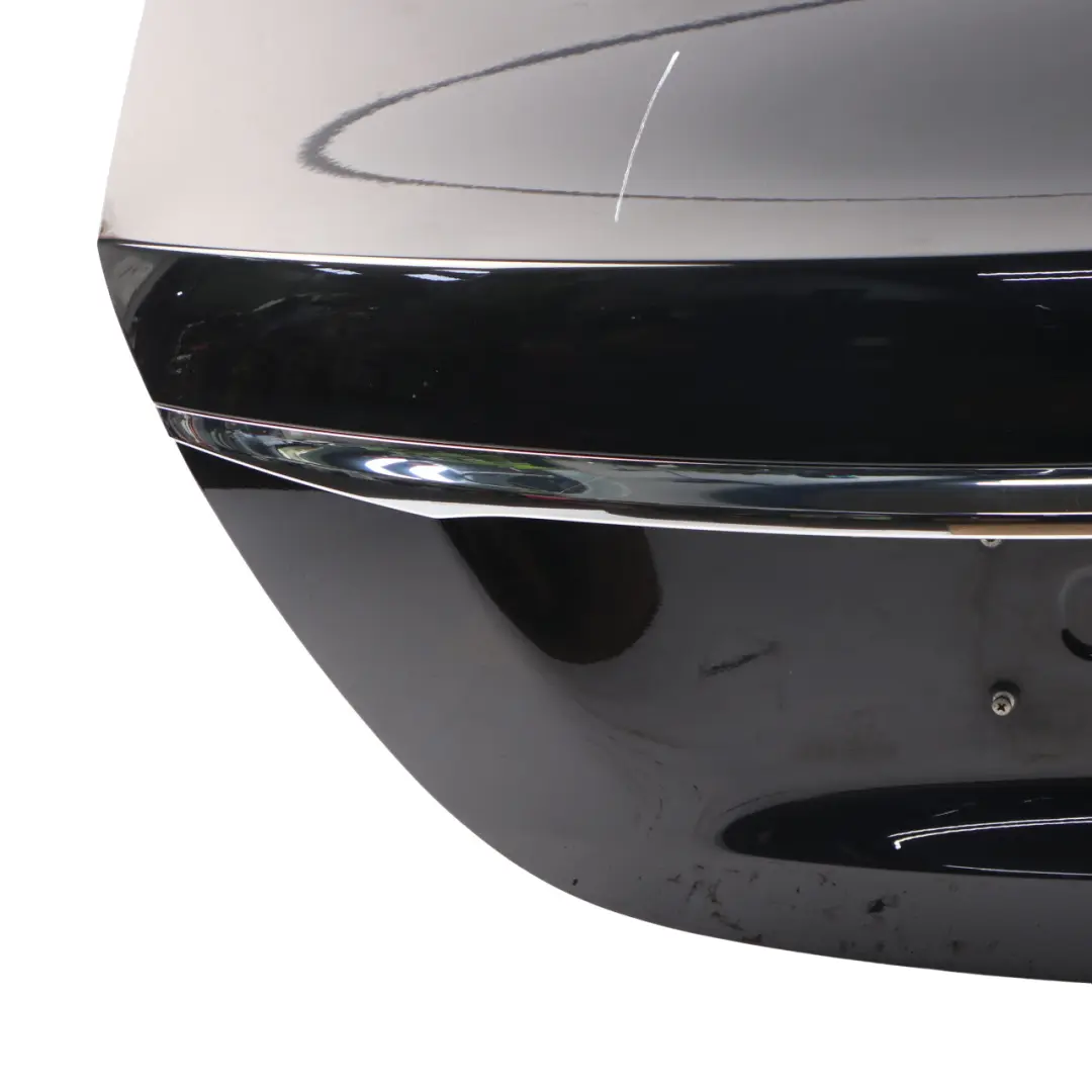Boot Trunk Lid Tailgate Panel Obsidian Black Metallic - 197 to Mercedes W213 with Part number A2137503400 Mercedes W213 Boot Trunk Lid Tailgate Panel Obsidian Black Metallic - 197 - SKU A2137503400-OB - Part number A2137503400