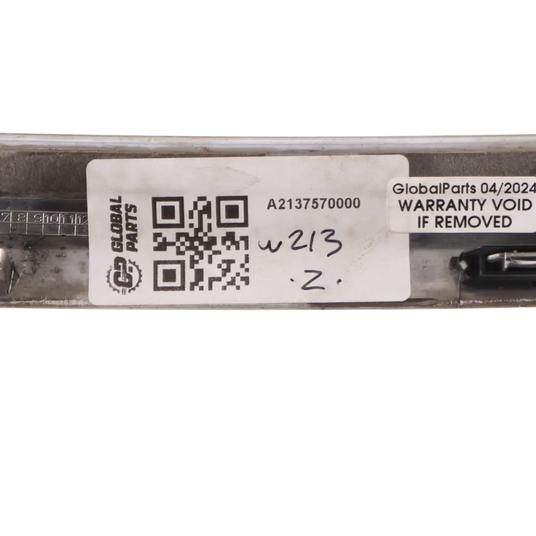 Mercedes W213 Tailgate Boot Moulding Tapa Trasera Crom - SKU A2137570000 - Número de pieza A2137570000