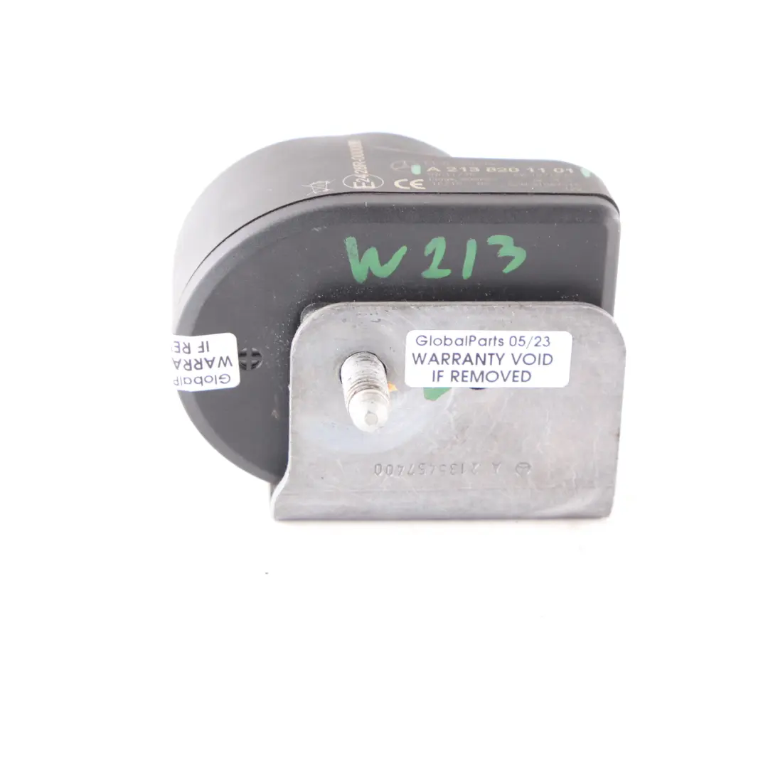 Mercedes W176 W205 W207 W213 Alarme antivol Sirène Klaxon Signal - SKU A2138201101 - Numéro de pièce A2138201101
