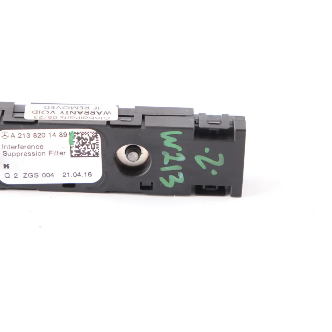  Amplificador de antena Mercedes W213 W238 Aerial Module Rear - SKU A2138201489 - Número de pieza A2138201489