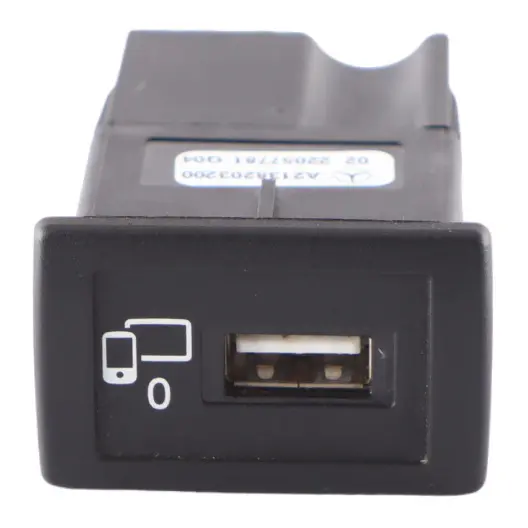 W257 Multimedia Unit USB Port to Mercedes W213 with Part number A2138203200 Mercedes W213 W257 Multimedia Unit USB Port - SKU A2138203200 - Part number A2138203200