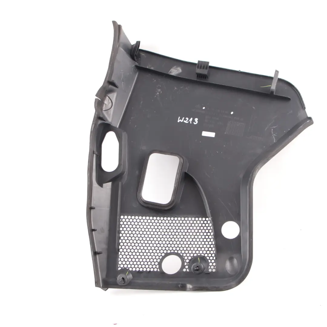 Bay Cover Water Drain Left N/S Trim Panel to Mercedes W213 Engine with Part number A2138300300 Mercedes W213 Engine Bay Cover Water Drain Left N/S Trim Panel - SKU rhd-A2138300300 - Part number A2138300300