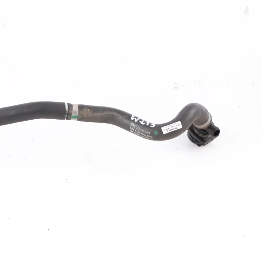 Mercedes W213 Heat Exchanger Water Coolant Hose Pipe Line - SKU rhd-A2138300403 - Part number A2138300403