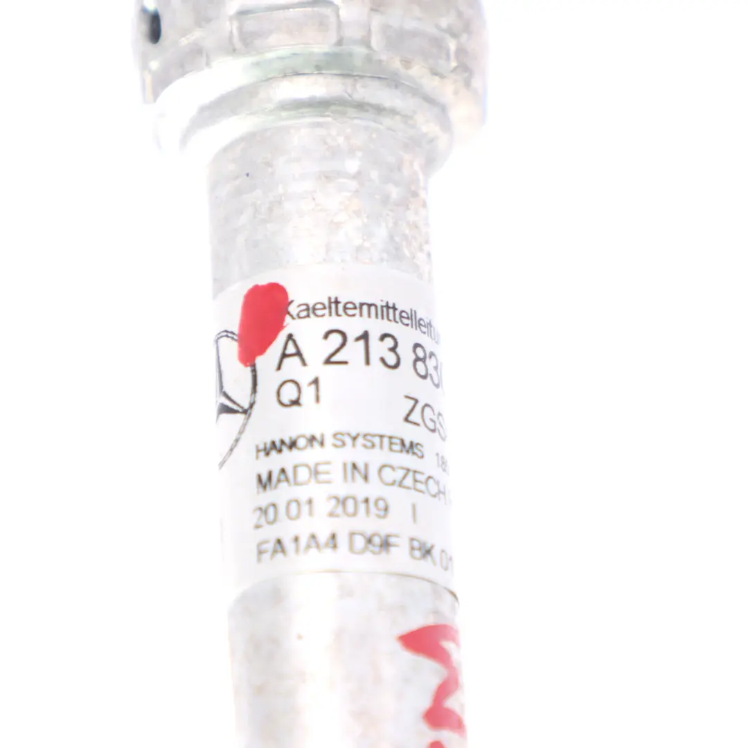 Wąż Kompresora Klimatyzacji Czynnika Chłodniczego do Mercedes W213 o numerze A2138301902 Mercedes W213 Wąż Kompresora Klimatyzacji Czynnika Chłodniczego - SKU A2138301902 - Numer Części A2138301902