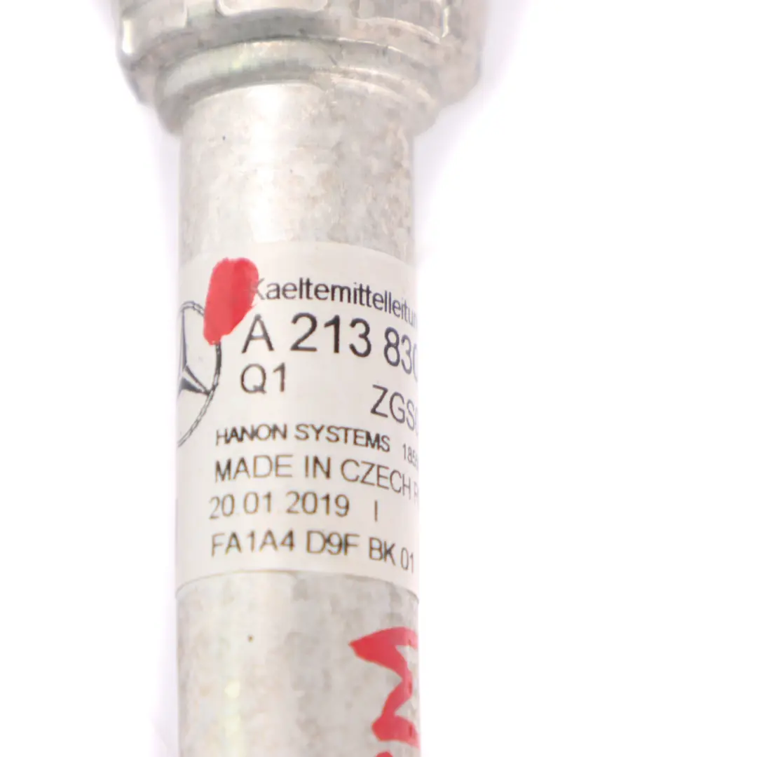  Tubo Aire Acondicionado Mercedes W213 Compresor Refrigerante Line - SKU A2138301902 - Número de pieza A2138301902