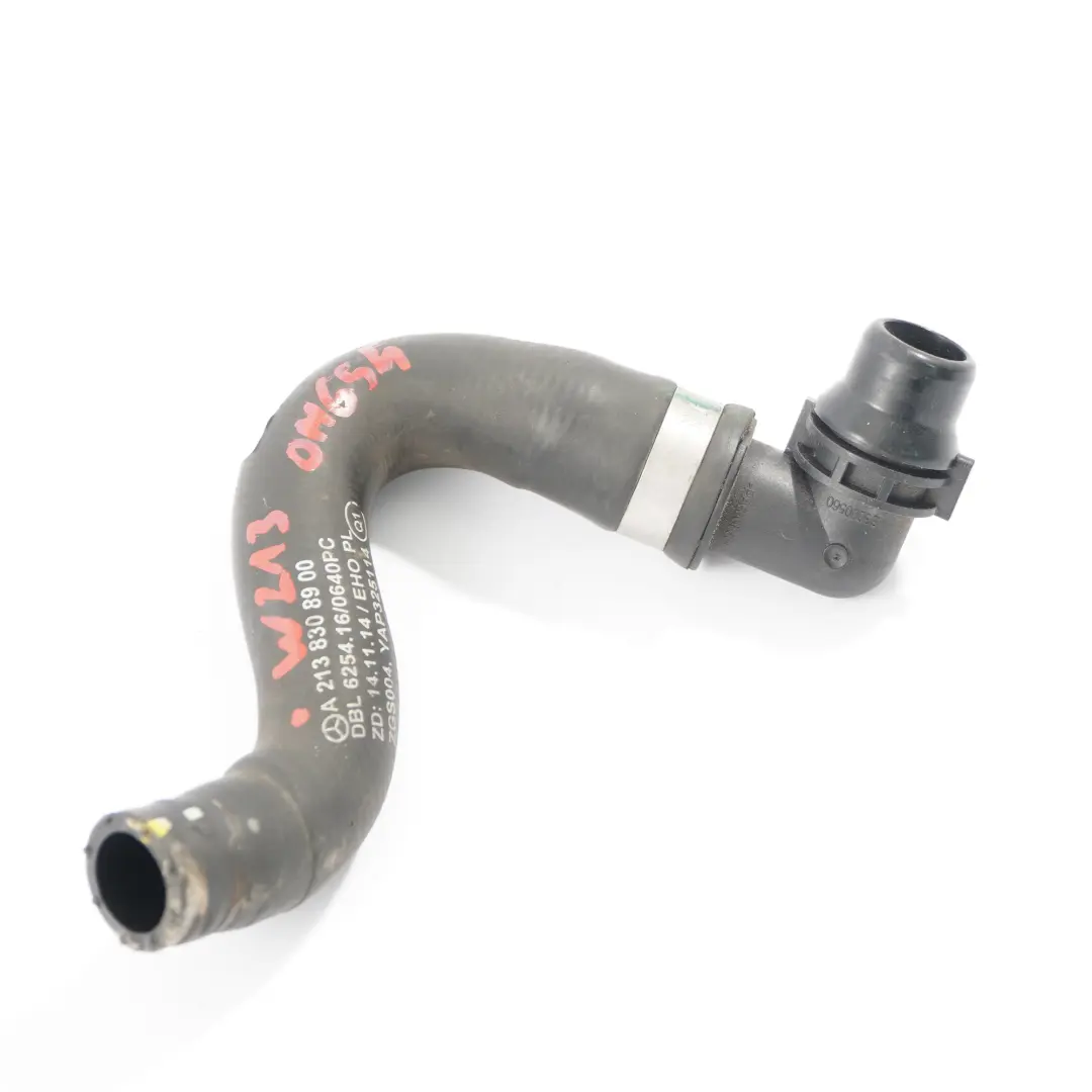 Mercedes W213 Diesel Wasser Kühlmittel Kühler Rohrleitung EGR A2138308900 - SKU A2138309305 - Teilenummer A2138309305