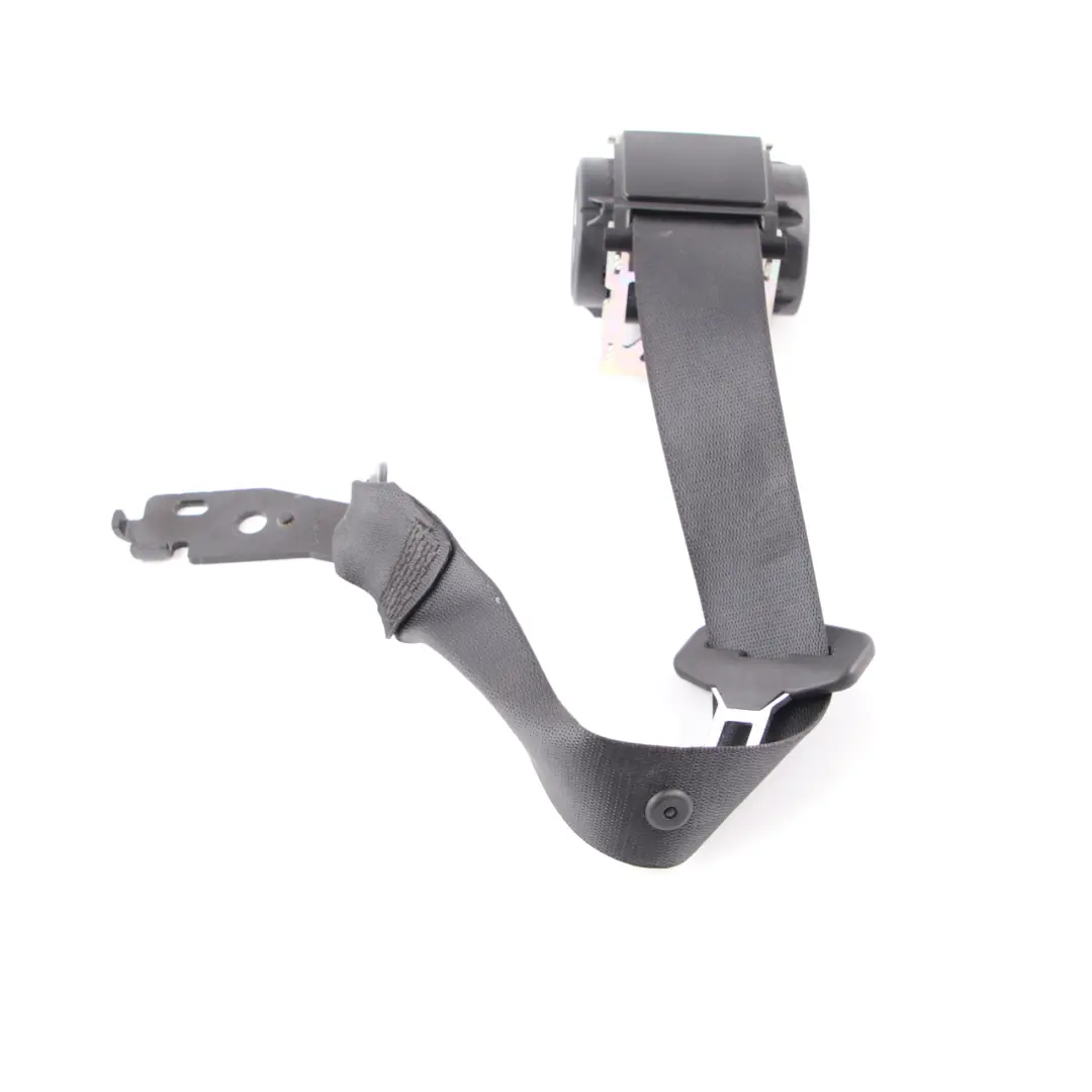 Mercedes W213 Seat Belt Safety Belt Rear Centre Middle Black - SKU A2138601385 - Part number A2138601385