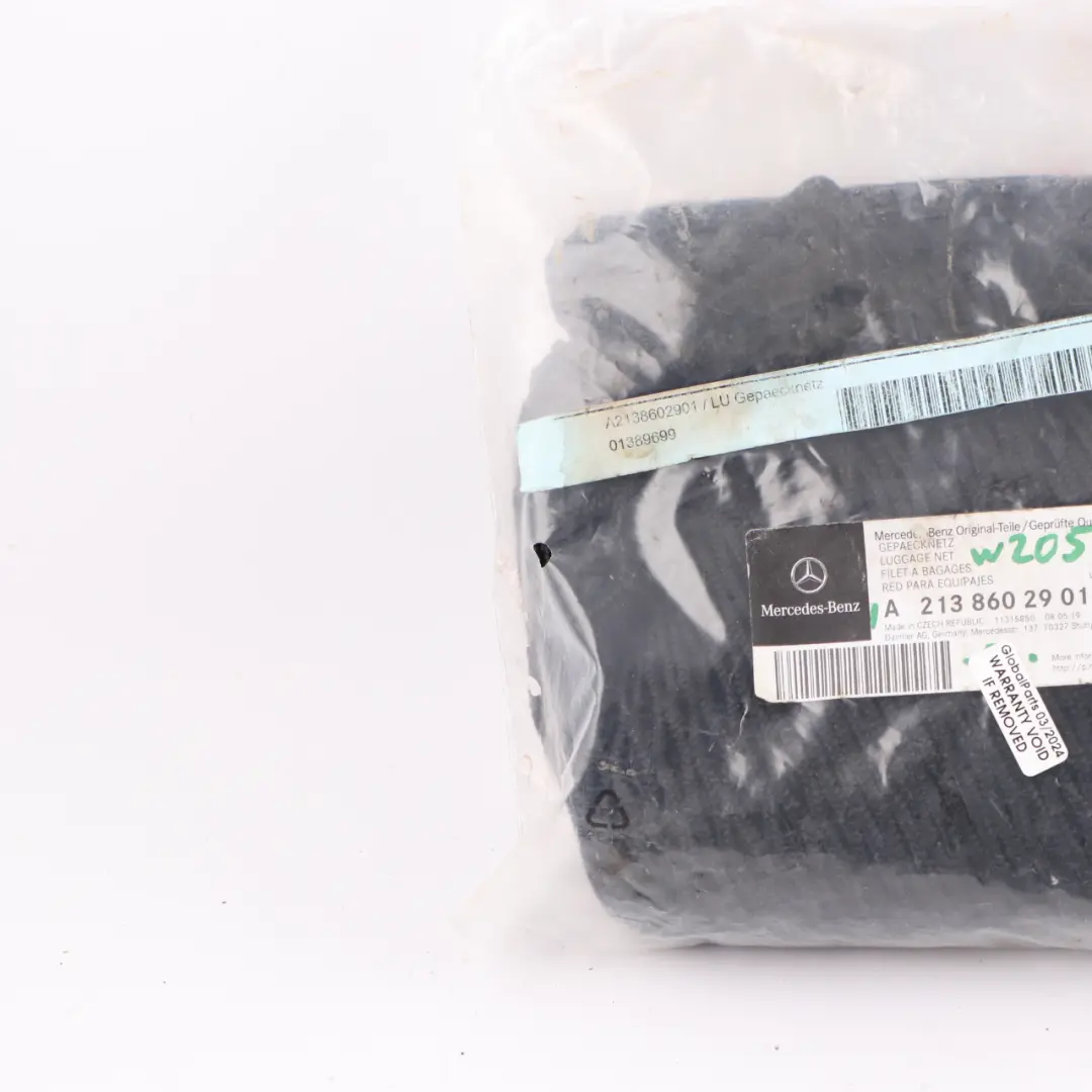 Netz Mercedes W205 Gepäckraumhalterung Sicheres Kofferraumnetz für mit Teilenummer A2138602901 Netz Mercedes W205 Gepäckraumhalterung Sicheres Kofferraumnetz - SKU A2138602901 - Teilenummer A2138602901