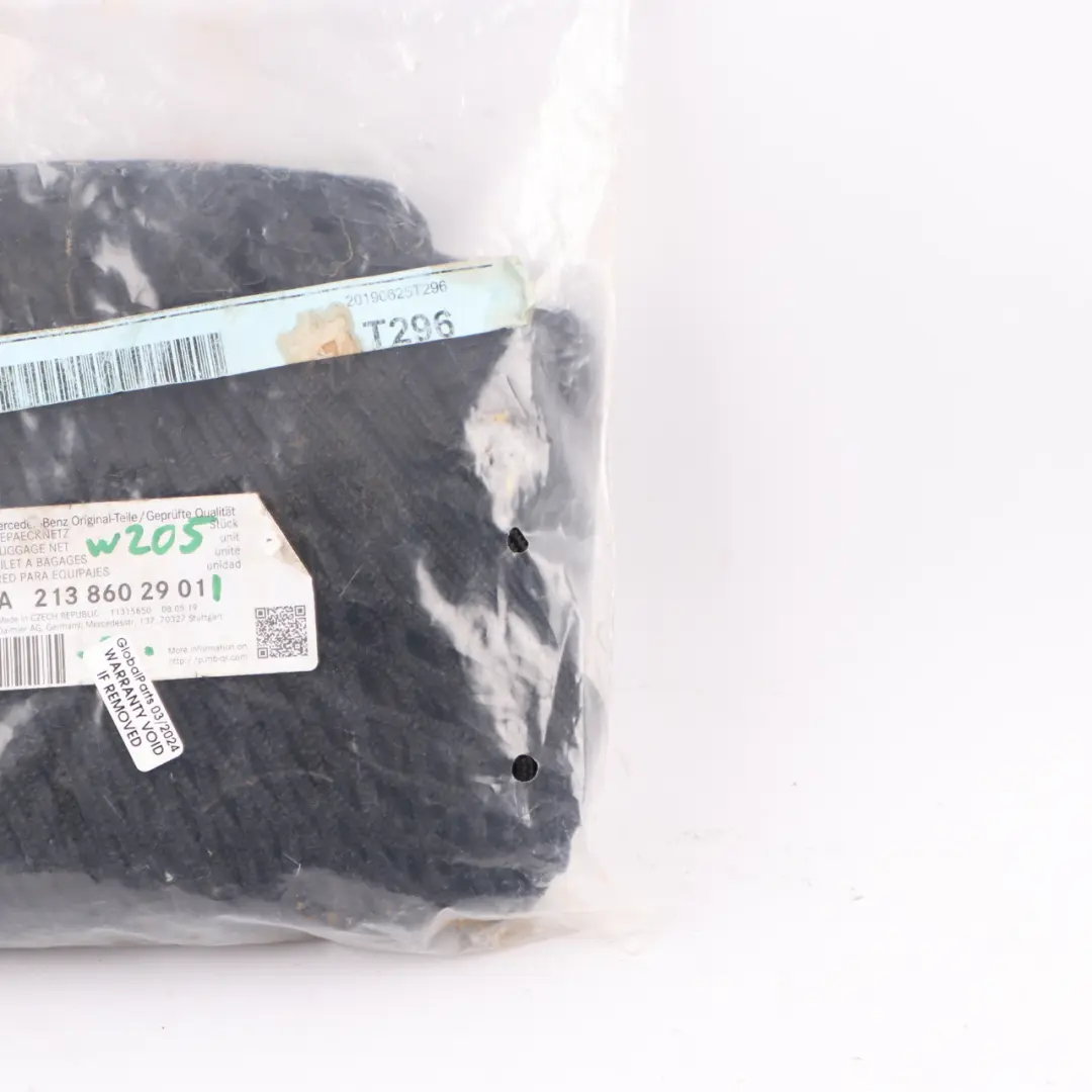  Netz Mercedes W205 Gepäckraumhalterung Sicheres Kofferraumnetz - SKU A2138602901 - Teilenummer A2138602901