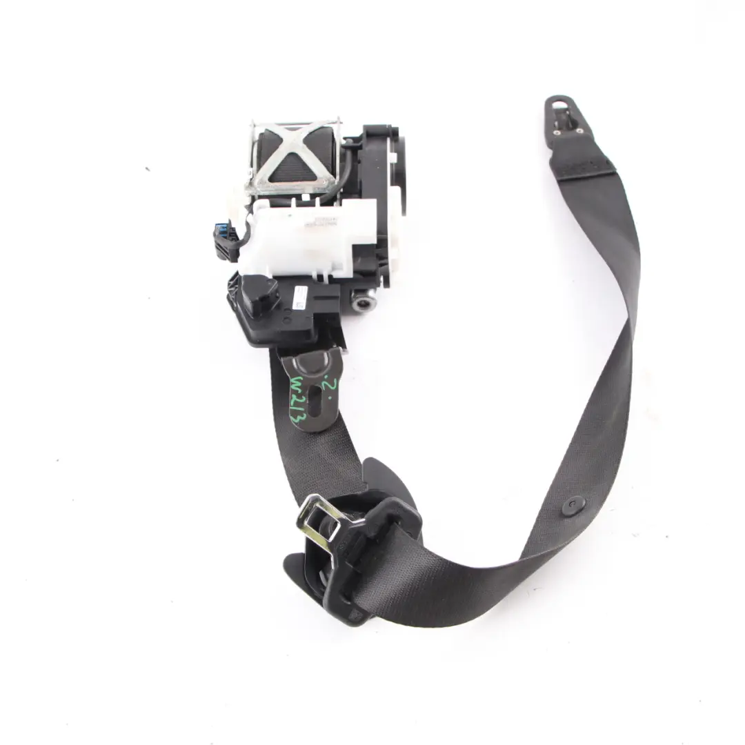 Mercedes S213 Front Seat Belt Sicherheitsgurt Links Schwarz - SKU A2138605500 - Teilenummer A2138605500