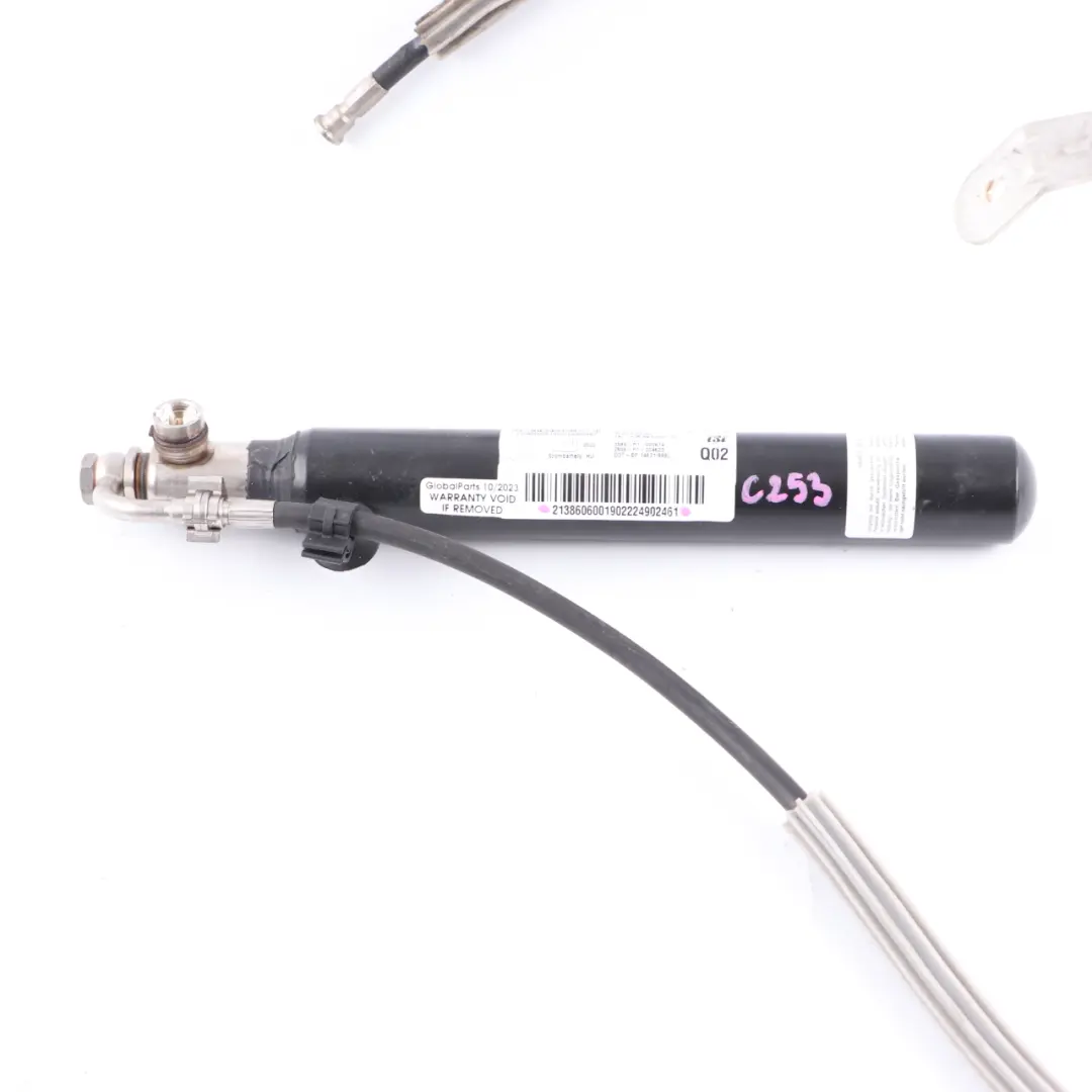 Compartment Gas Generator Accident Protection to Mercedes W213 Engine with Part number A2138606001 Mercedes W213 Engine Compartment Gas Generator Accident Protection - SKU A2138606001-1 - Part number A2138606001