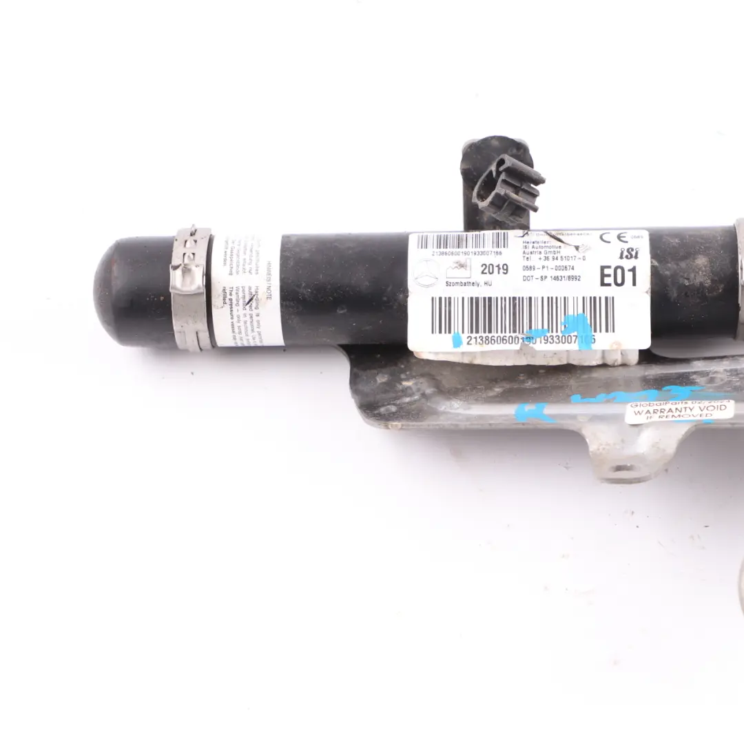 compartimiento motor generador gas protección para Mercedes W213 con número de pieza A2138606001 Mercedes W213 compartimiento motor generador gas protección - SKU A2138606001-1 - Número de pieza A2138606001