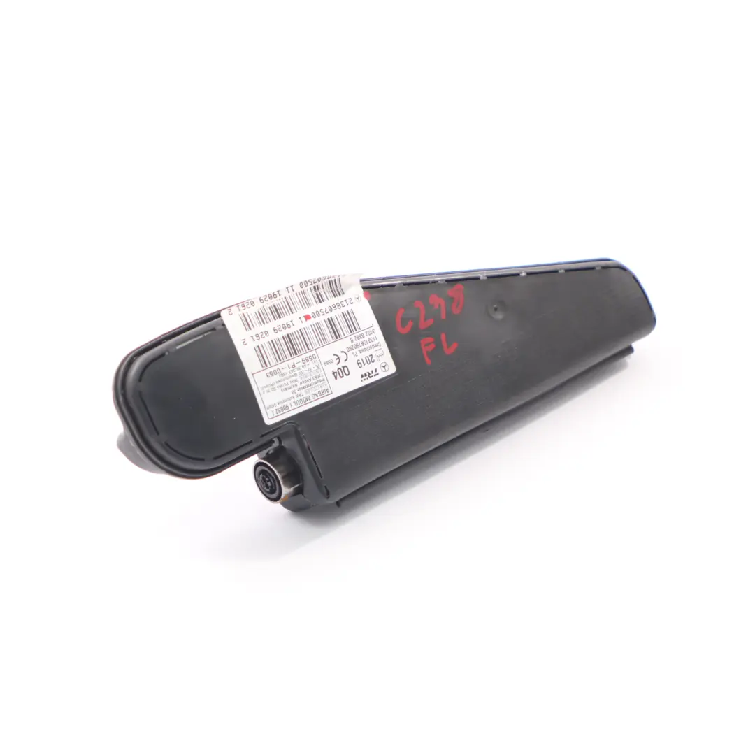 W257 Poduszka Airbag Fotela Lewy Przód do Mercedes W213 C238 o numerze A2138607500 Mercedes W213 C238 W257 Poduszka Airbag Fotela Lewy Przód - SKU A2138607500 - Numer Części A2138607500