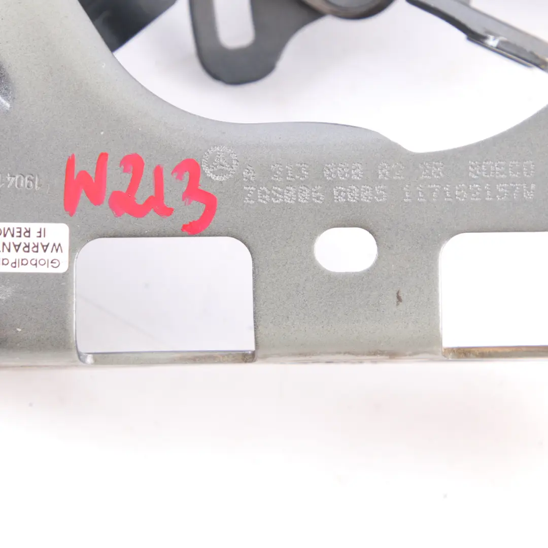  Cerniera cofano Mercedes W213 S213 Cofano anteriore destro Grigio Selenite - 992 - SKU A2138800228-SEL - Numero di parte A2138800228