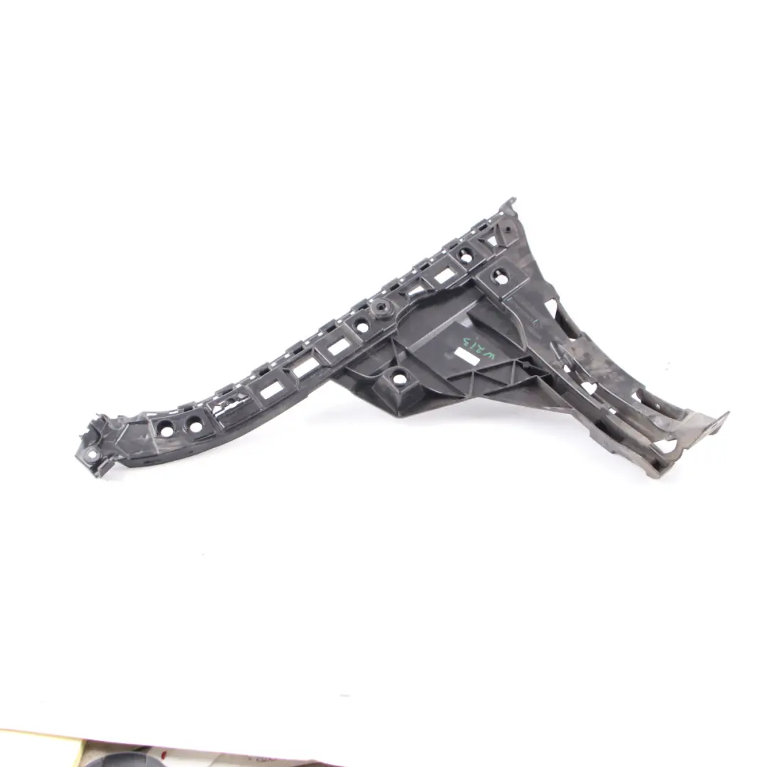Guide Bumper Side Left N/S Mount Bracket Support to Mercedes W213 Rear with Part number A2138850163 Mercedes W213 Rear Guide Bumper Side Left N/S Mount Bracket Support - SKU A2138850163 - Part number A2138850163
