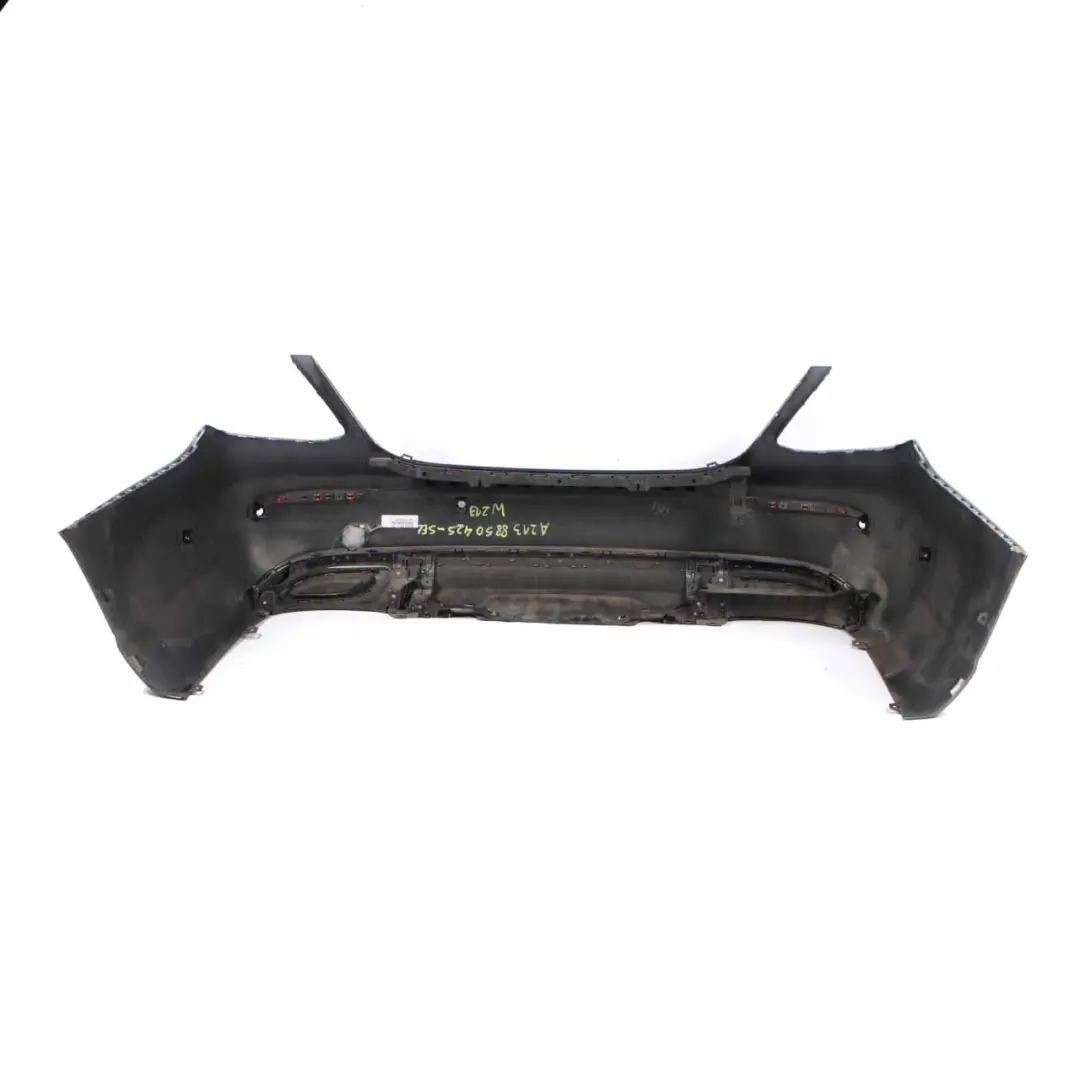 Mercedes W213 Rear Bumper Trim Panel Covering Selenite Grey Metallic - 992 - SKU A2138850425-SEL - Part number A2138850425