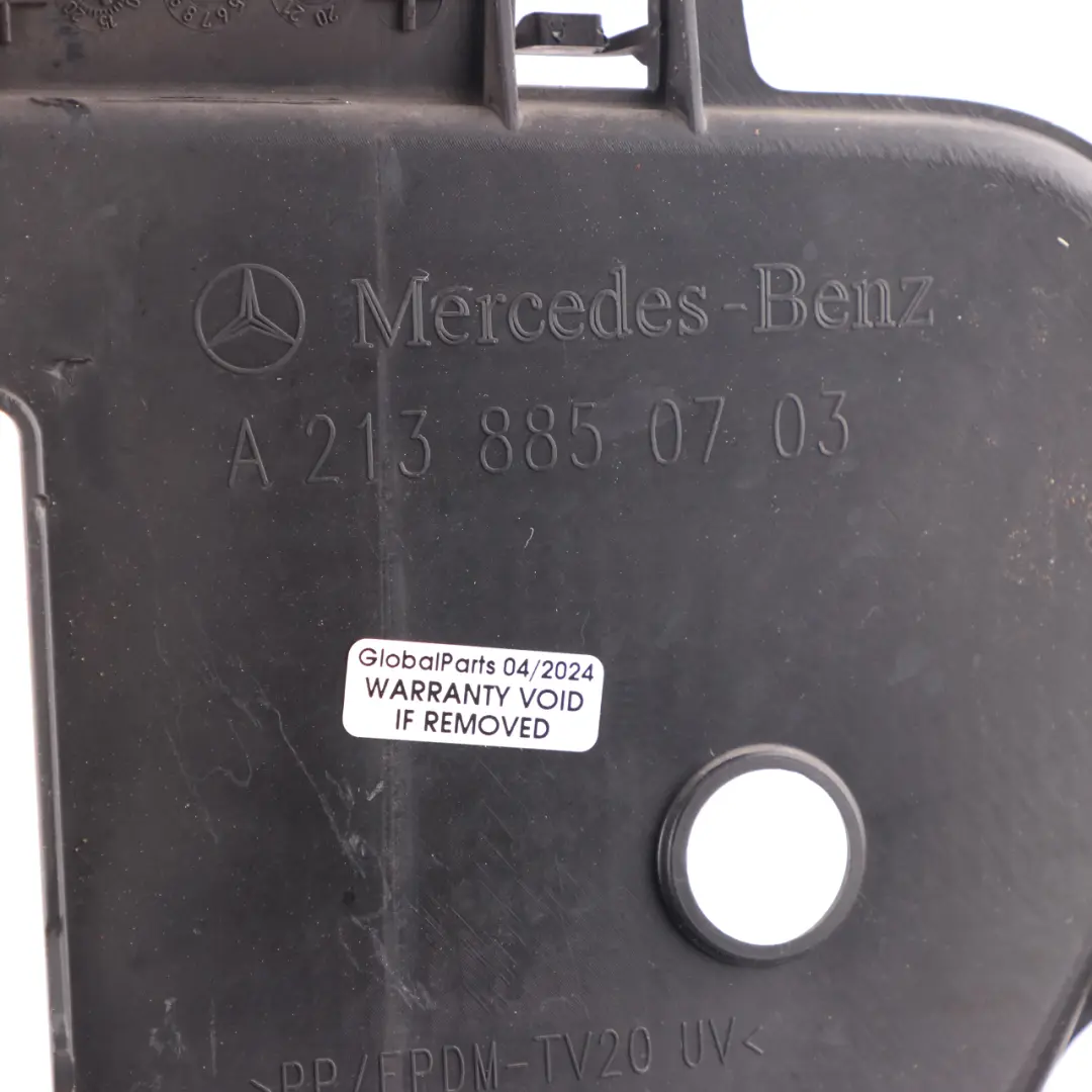 Mercedes W213 Front Bumper Grill Air Duct Intake Support - SKU A2138850703 - Part number A2138850703