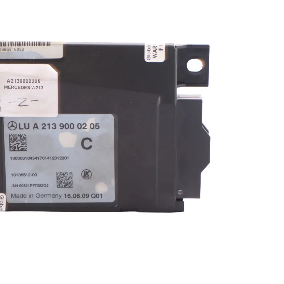 Ignition Mercedes W213 W238 Control Module Unit ECU to with Part number A2139000205 Ignition Mercedes W213 W238 Control Module Unit ECU - SKU A2139000205 - Part number A2139000205