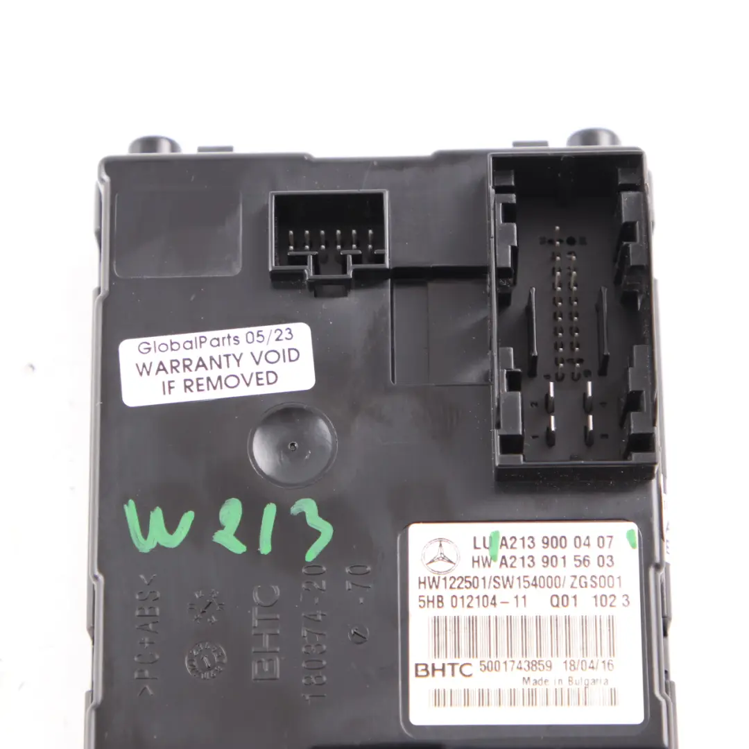 Moduł Sterownik Nagrzewnicy do Mercedes W213 o numerze A2139000407 Mercedes W213 Moduł Sterownik Nagrzewnicy - SKU A2139000407 - Numer Części A2139000407