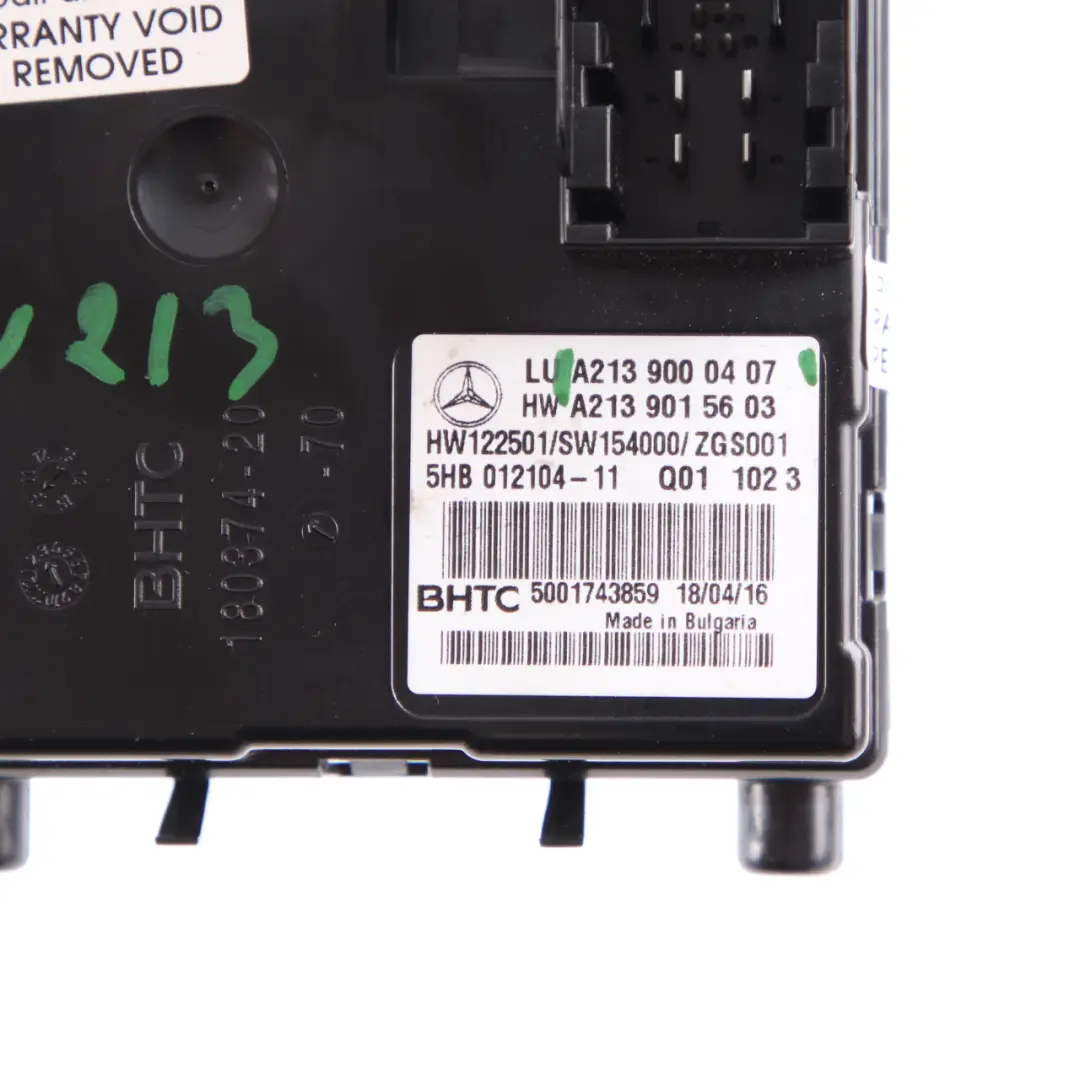 Aire Acondicionado Módulo A/C Unidad Control Climático para Mercedes W213 con número de pieza A2139000407 Mercedes W213 Aire Acondicionado Módulo A/C Unidad Control Climático - SKU A2139000407 - Número de pieza A2139000407