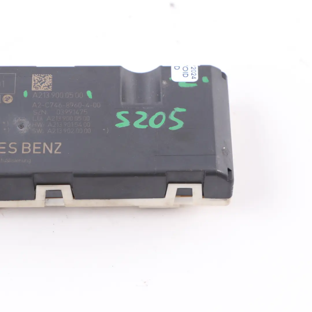 Trunk Module Mercedes S205 Automatic Trunk Lid Closing Control Unit to with Part number A2139000500 Trunk Module Mercedes S205 Automatic Trunk Lid Closing Control Unit - SKU A2139000500 - Part number A2139000500