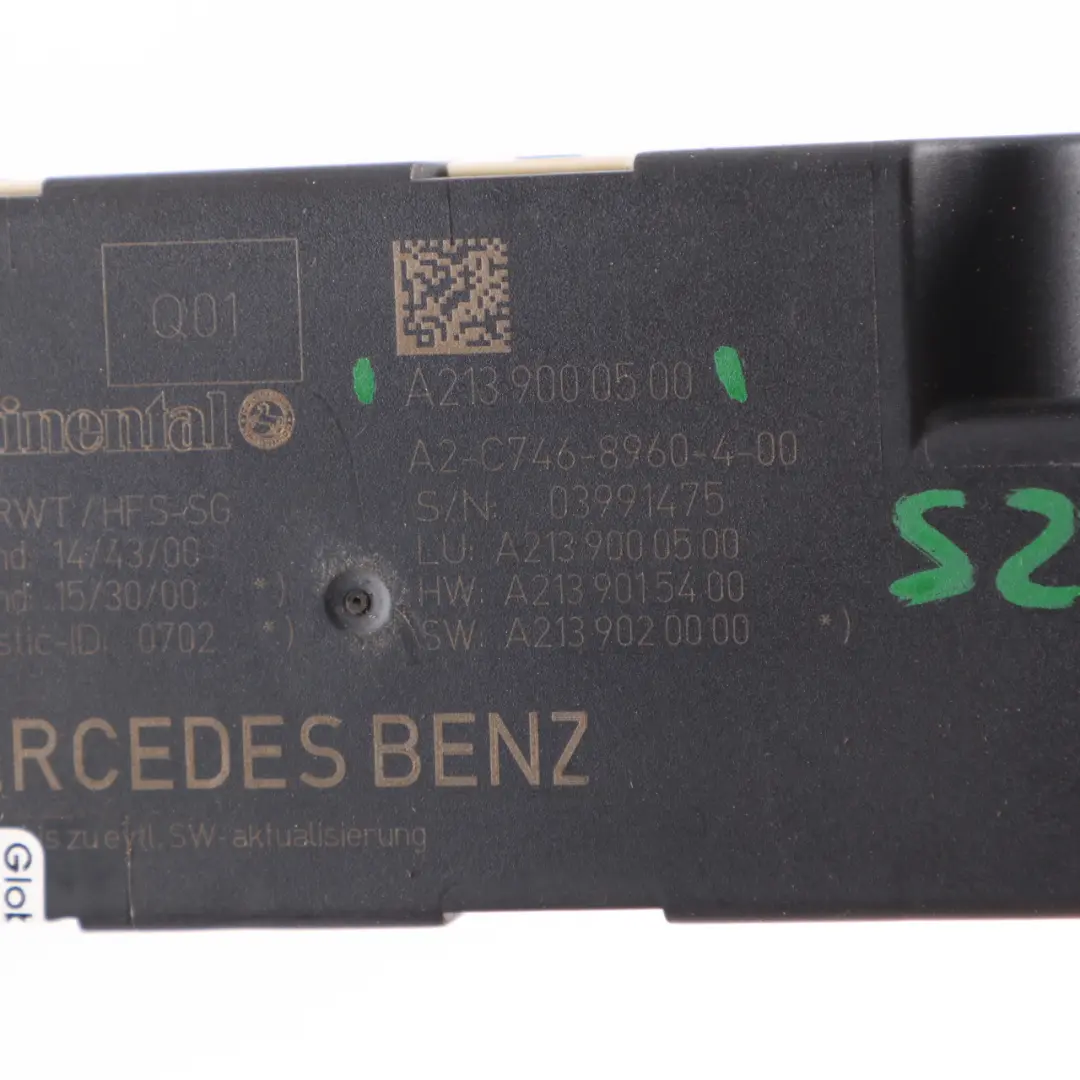 Trunk Module Mercedes S205 Automatic Trunk Lid Closing Control Unit to with Part number A2139000500 Trunk Module Mercedes S205 Automatic Trunk Lid Closing Control Unit - SKU A2139000500 - Part number A2139000500