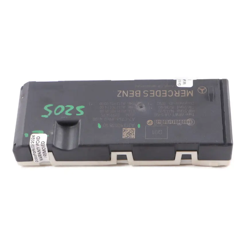 Trunk Module Mercedes S205 Automatic Trunk Lid Closing Control Unit to with Part number A2139000500 Trunk Module Mercedes S205 Automatic Trunk Lid Closing Control Unit - SKU A2139000500 - Part number A2139000500