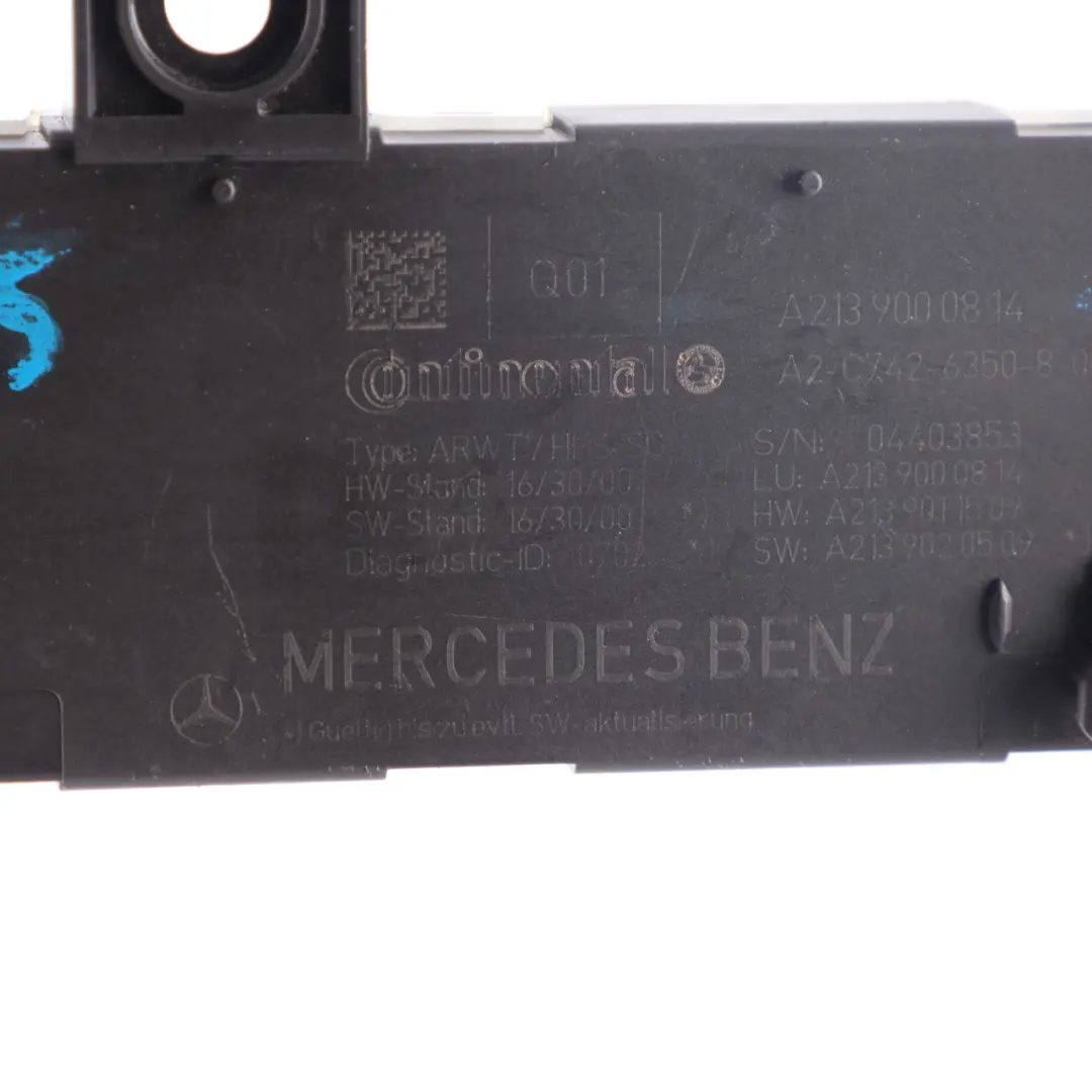 Mercedes W205 W213 C238 Tailgate Lift Boot Lid Control Unit Module - SKU A2139000814 - Part number A2139000814