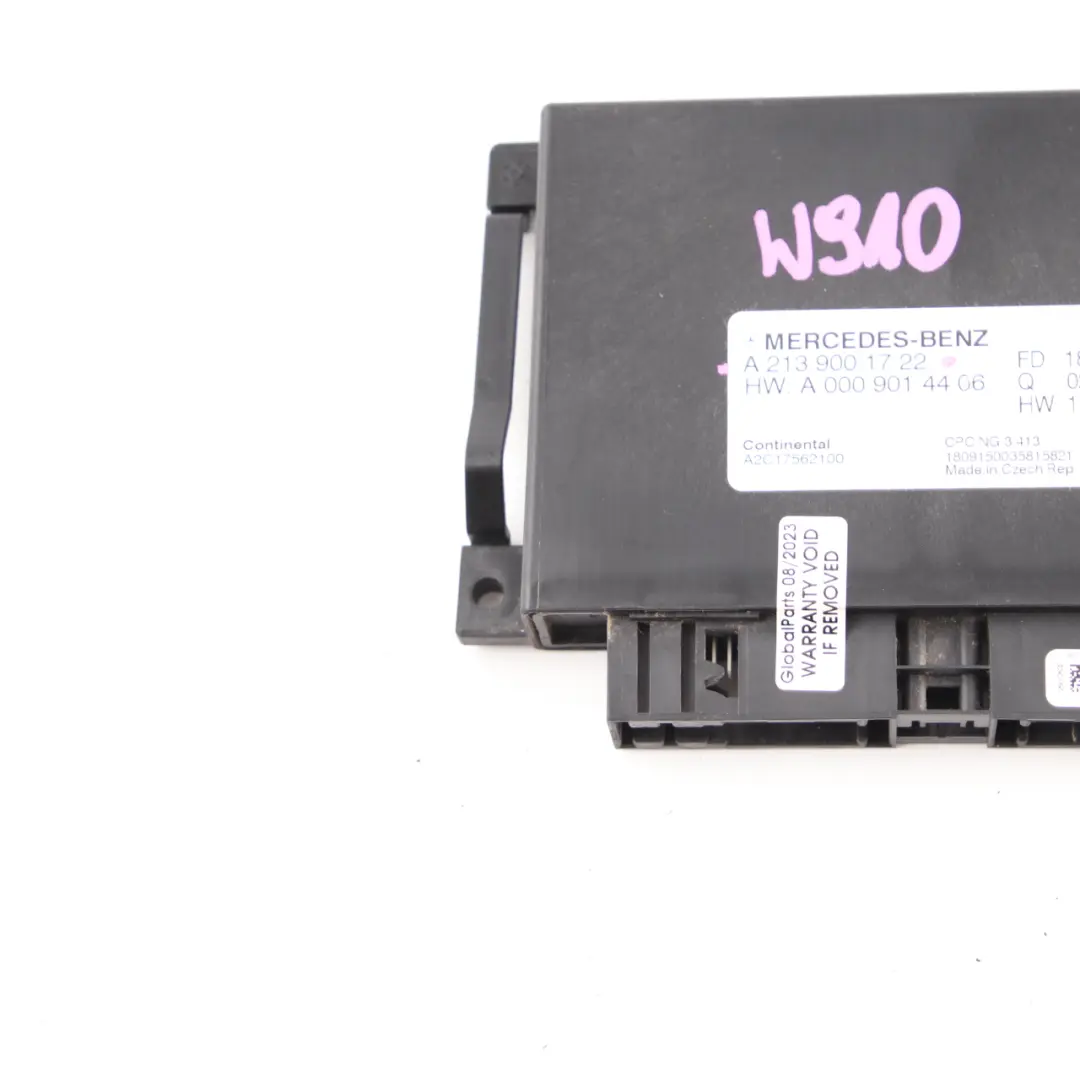 W907 Transmisión Caja Cambios Módulo Control ECU para Mercedes W213 con número de pieza A2139001722 Mercedes W213 W907 Transmisión Caja Cambios Módulo Control ECU - SKU A2139001722 - Número de pieza A2139001722
