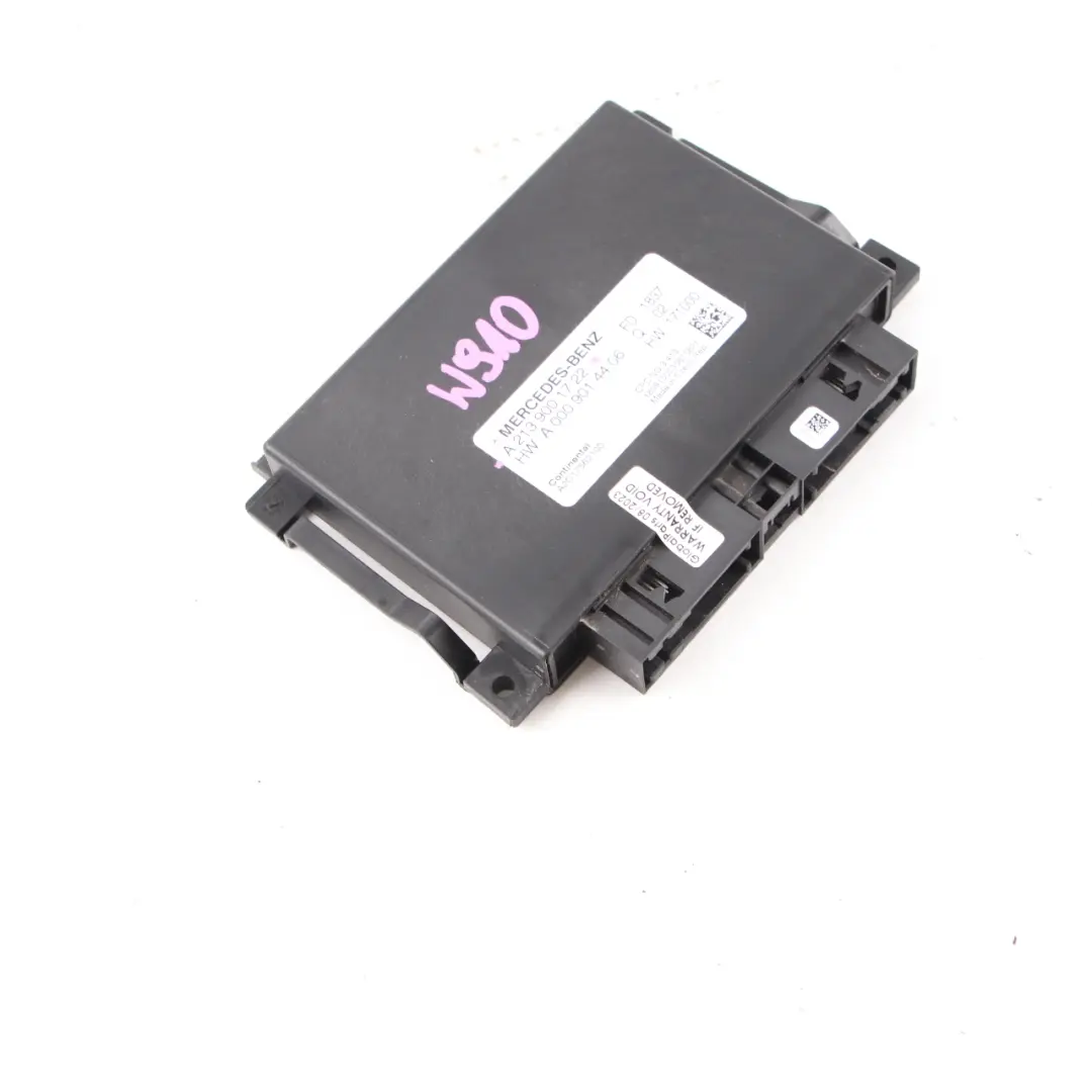 Mercedes W213 W907 Transmission Gearbox Control Unit Module ECU - SKU A2139001722 - Part number A2139001722