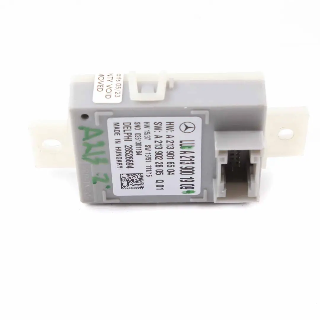 Mercedes W213 Ambient Lighting Control Unit Module ECU - SKU A2139001909 - Part number A2139001909