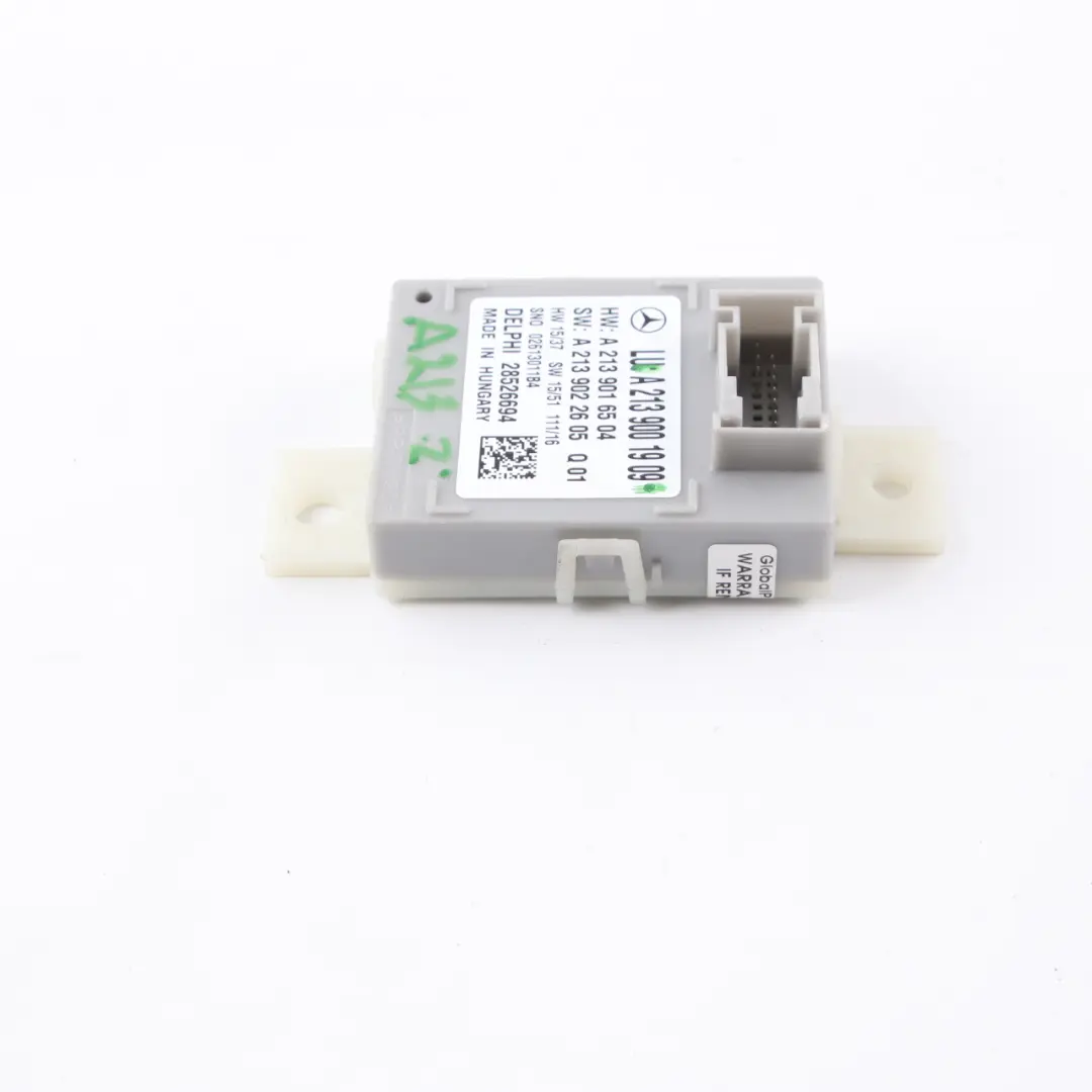 Module de contrôle de l'éclairage ambiant ECU pour Mercedes W213 à propos du numéro de pièce A2139001909 Mercedes W213 Module de contrôle de l'éclairage ambiant ECU - SKU A2139001909 - Numéro de pièce A2139001909