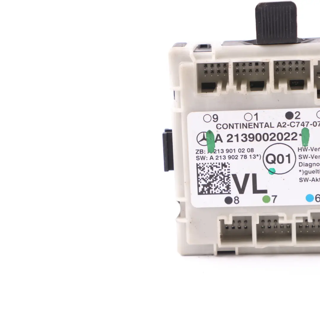 Mercedes W213 C238 Moduł Sterownik Drzwi Lewy Przód ECU - SKU A2139002022 - Numer Części A2139002022
