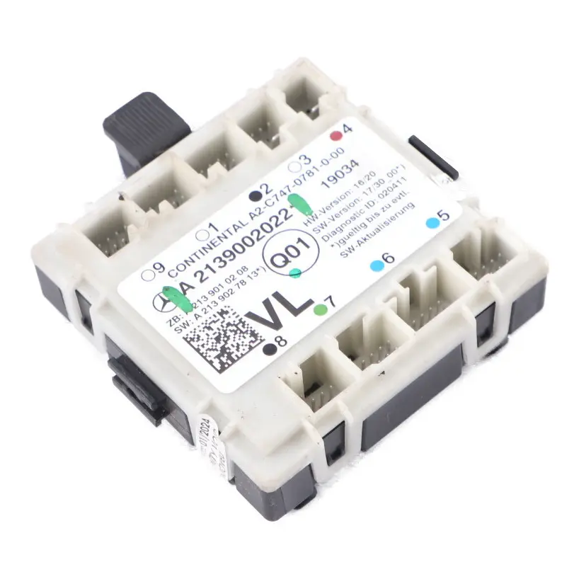 Mercedes W213 C238 Moduł Sterownik Drzwi Lewy Przód ECU - SKU A2139002022 - Numer Części A2139002022