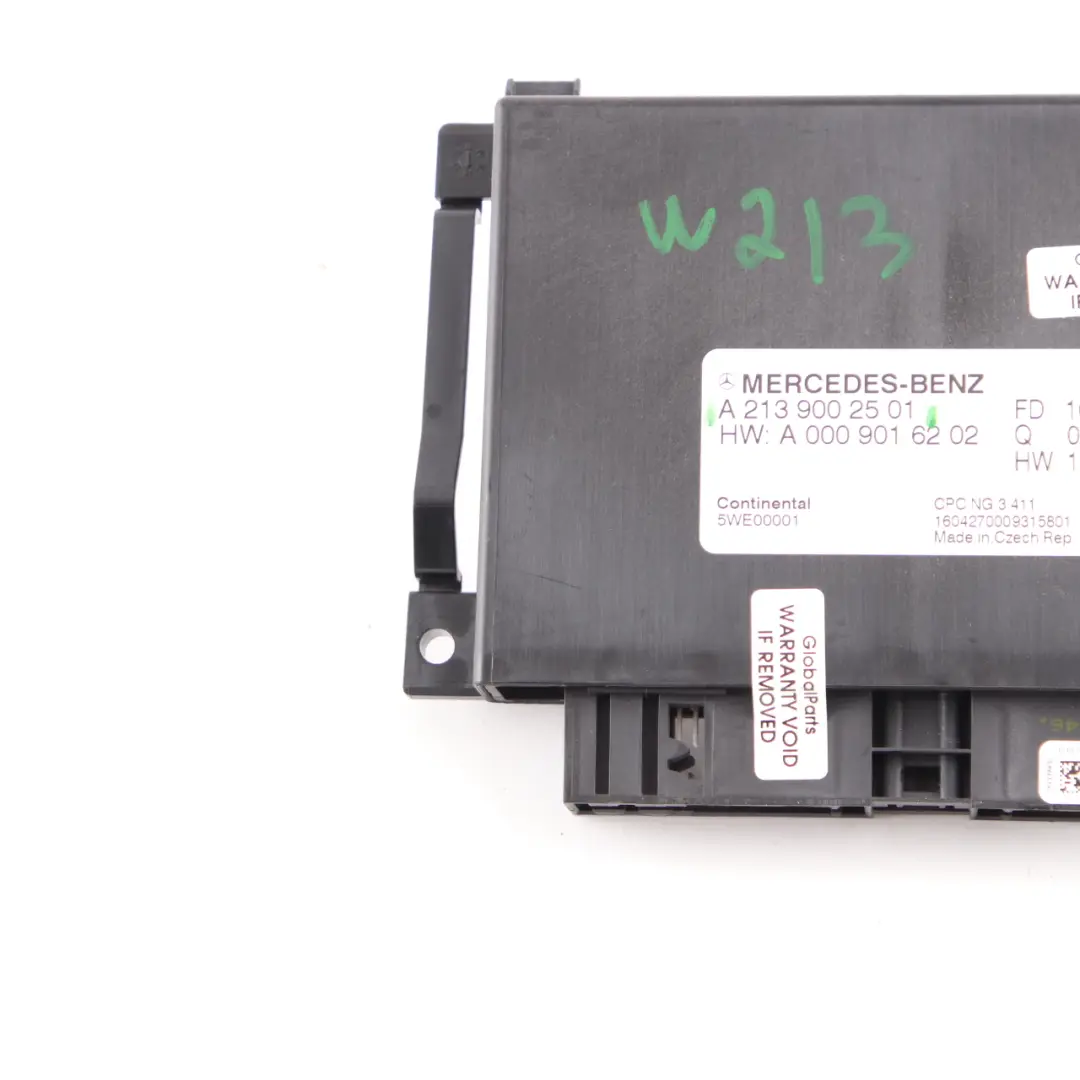 Mercedes W213 OM654.920 Automatic Transmission Control Unit Module - SKU A2139002501 - Part number A2139002501