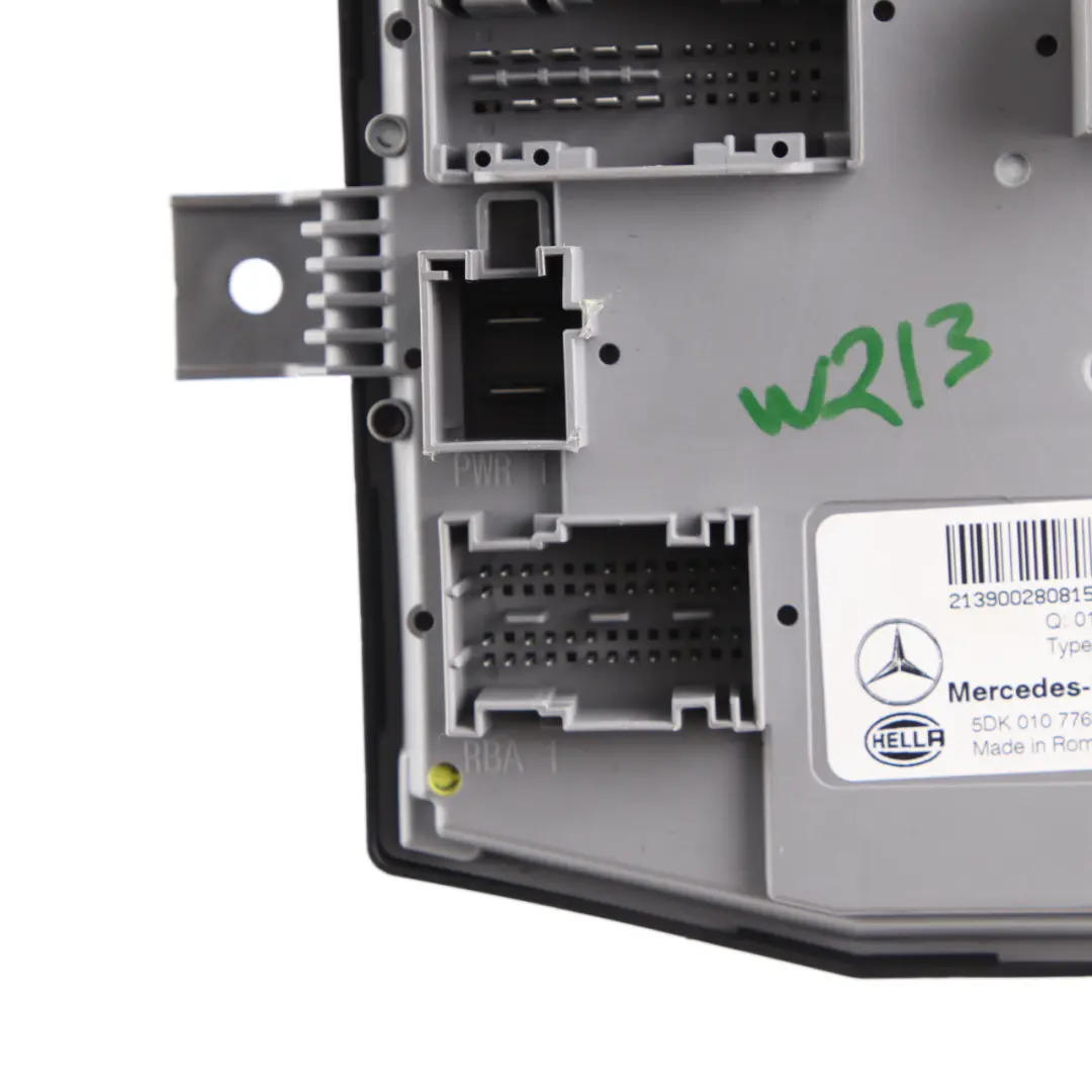 SAM Module Mercedes W213 S213 Control Unit Front ECU to with Part number A2139002808 SAM Module Mercedes W213 S213 Control Unit Front ECU - SKU A2139002808 - Part number A2139002808