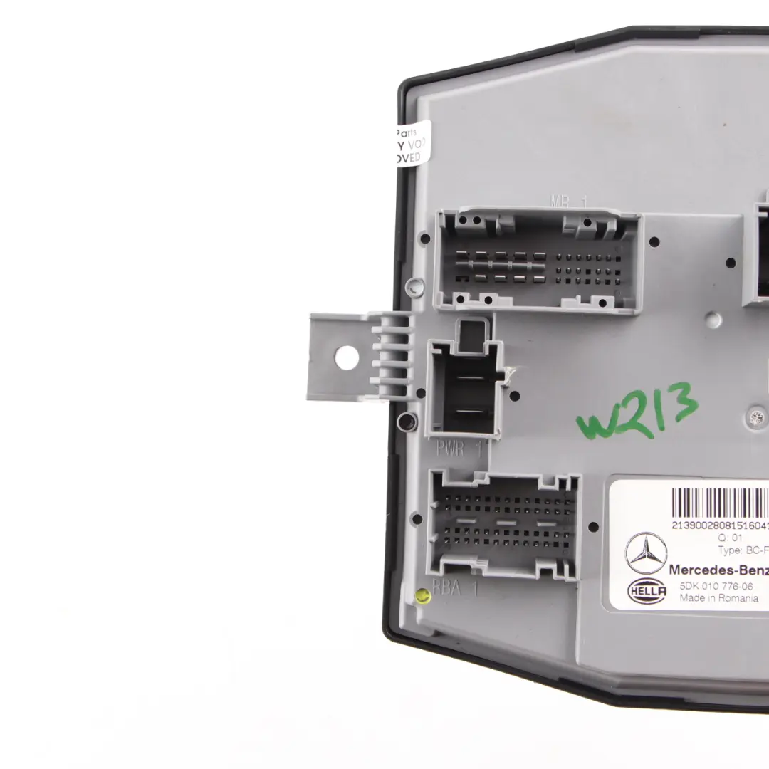  SAM Module Mercedes W213 S213 Control Unit Front ECU - SKU A2139002808 - Part number A2139002808